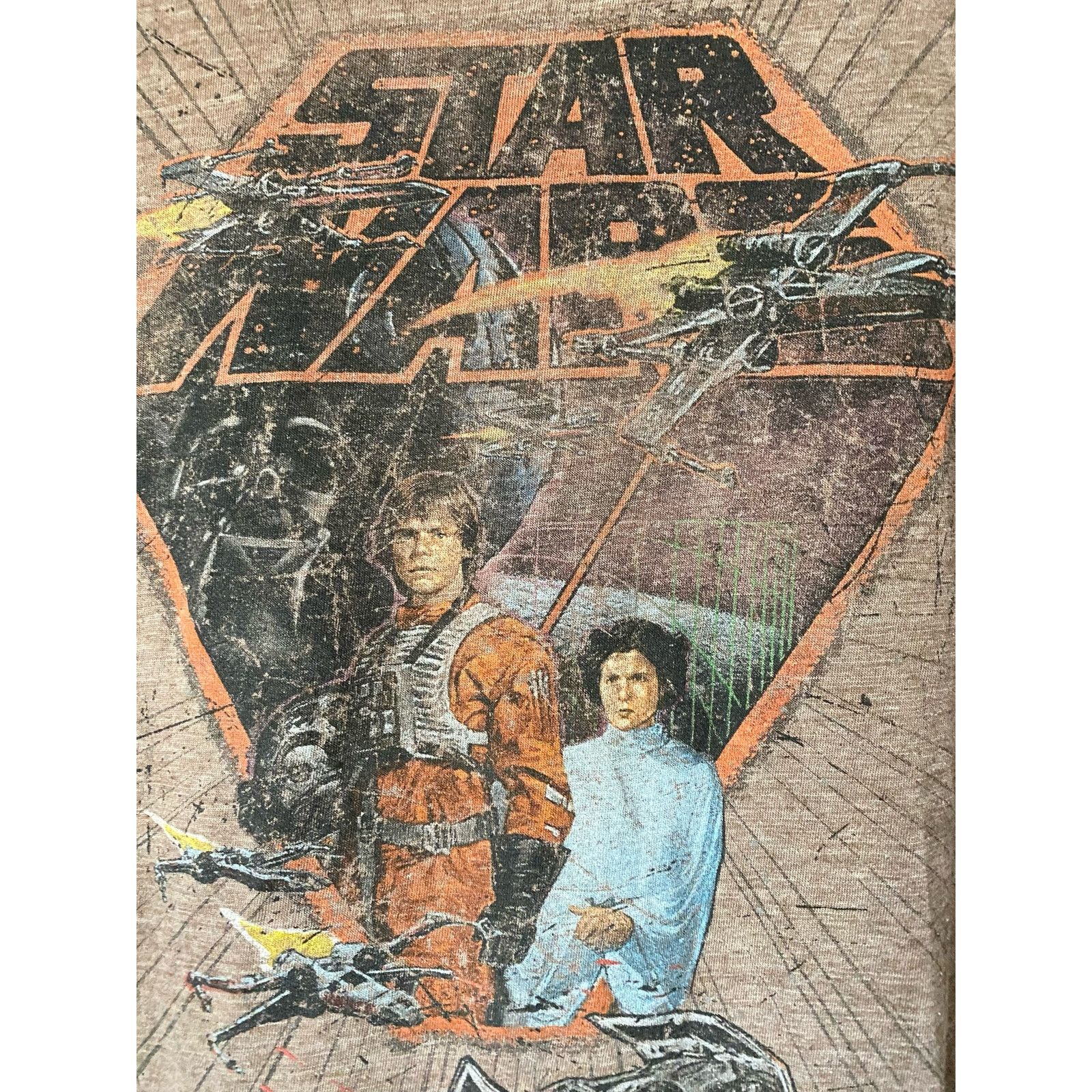 Star Wars VINTAGE Star Wars Lucas Films Luke Skywalker & Leia Tee XL Size US L / EU 52-54 / 3 - 1 Thumbnail