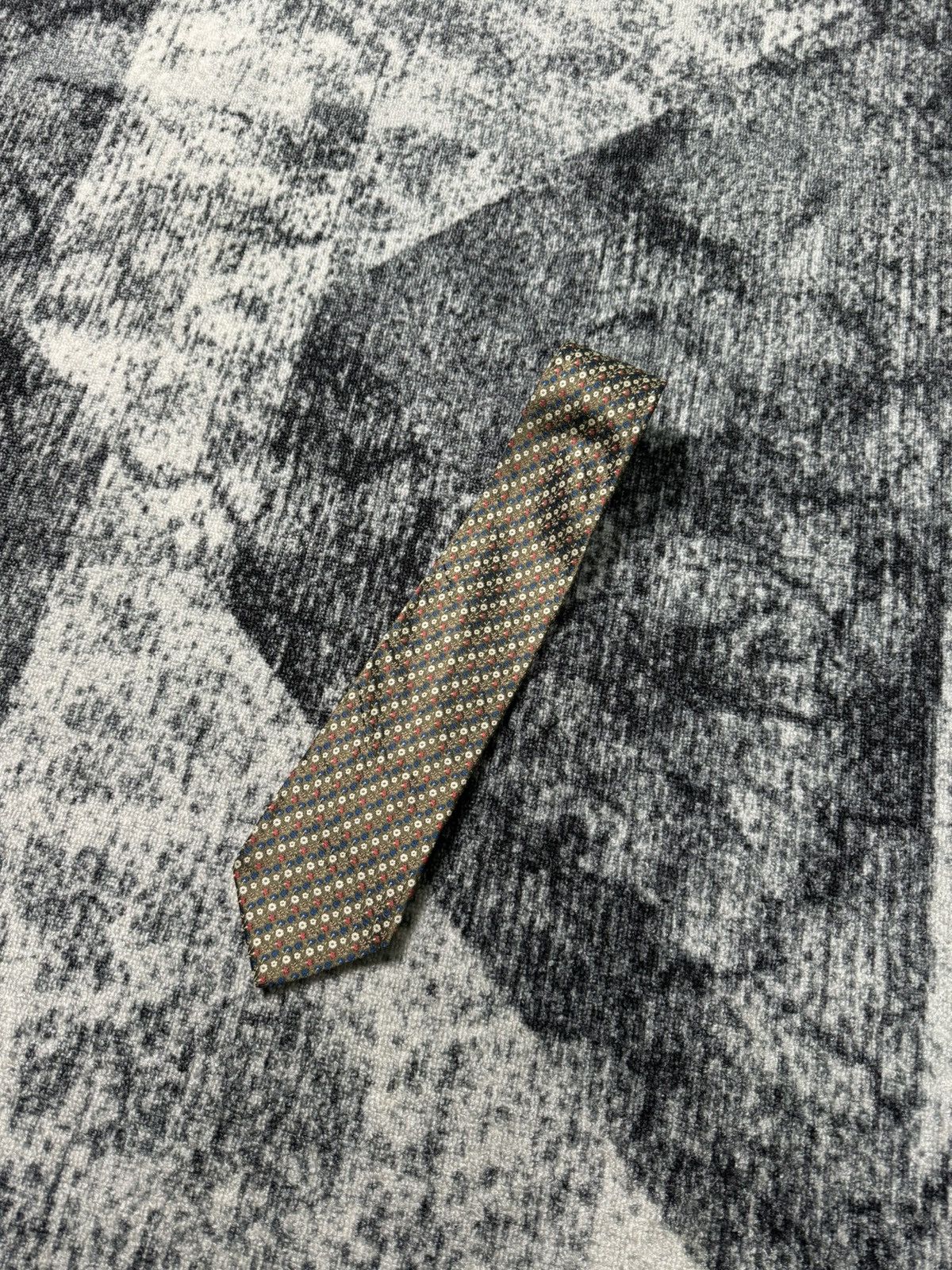 Moschino Vintage Moschino Tie Flowers Print Luxury Y2K STYLE 90s Size ONE SIZE - 1 Thumbnail