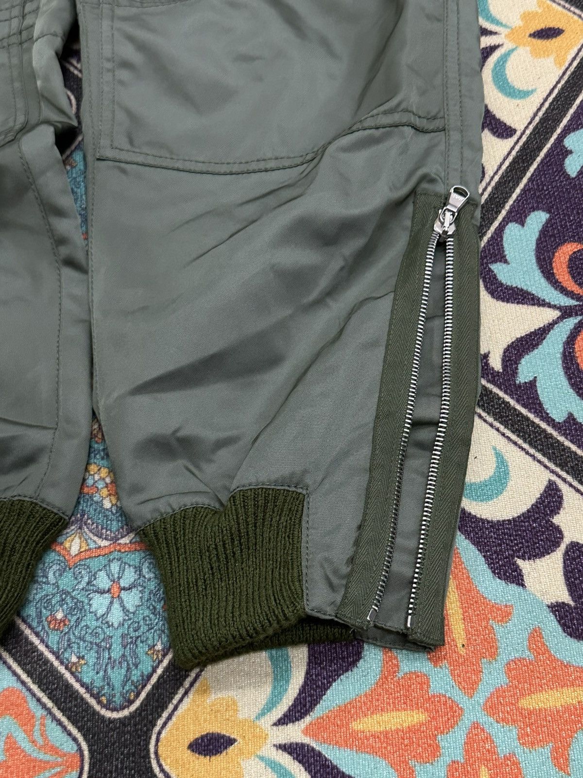 3.1 Phillip Lim 3.1 Phillip Lim Flight Cargo Bomber Zipper Pant Size US 32 / EU 48 - 3 Thumbnail