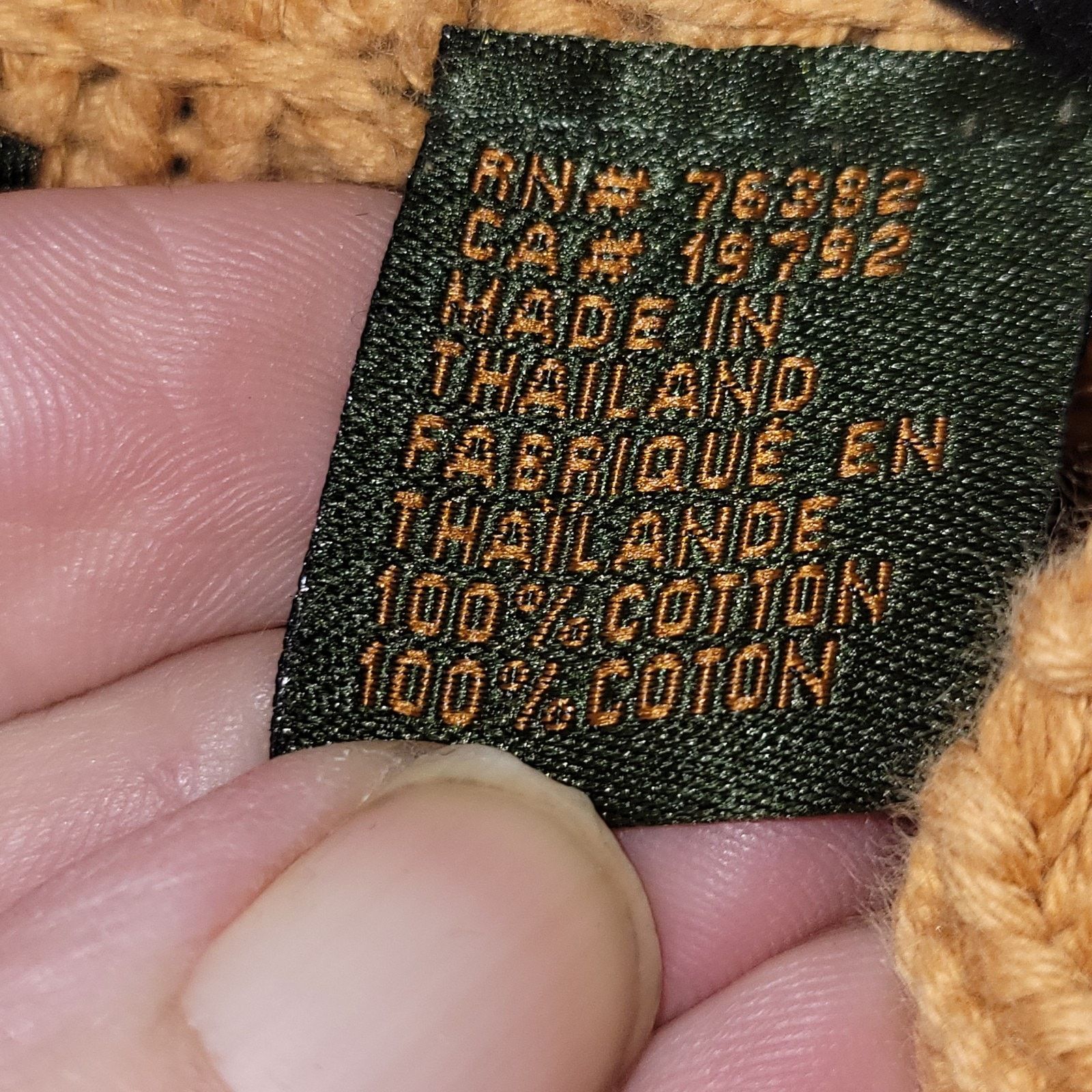 Timberland Timberland Thick Chunky Cable Knit Fisherman Size M Size US M / EU 48-50 / 2 - 3 Thumbnail