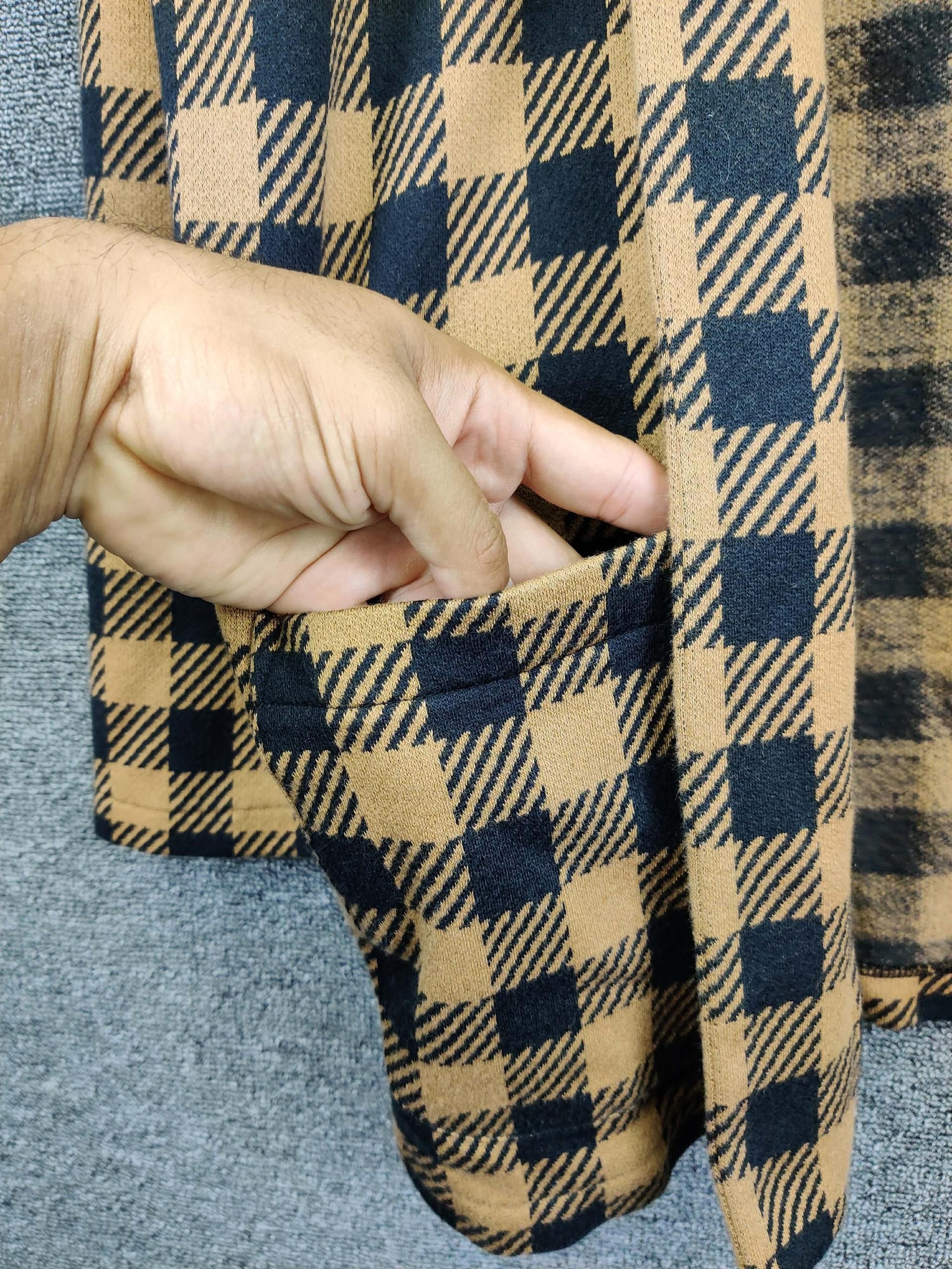 Vintage Vintage Norma Kamali Plaid Cardigan Jacket Size US M / EU 48-50 / 2 - 7 Thumbnail