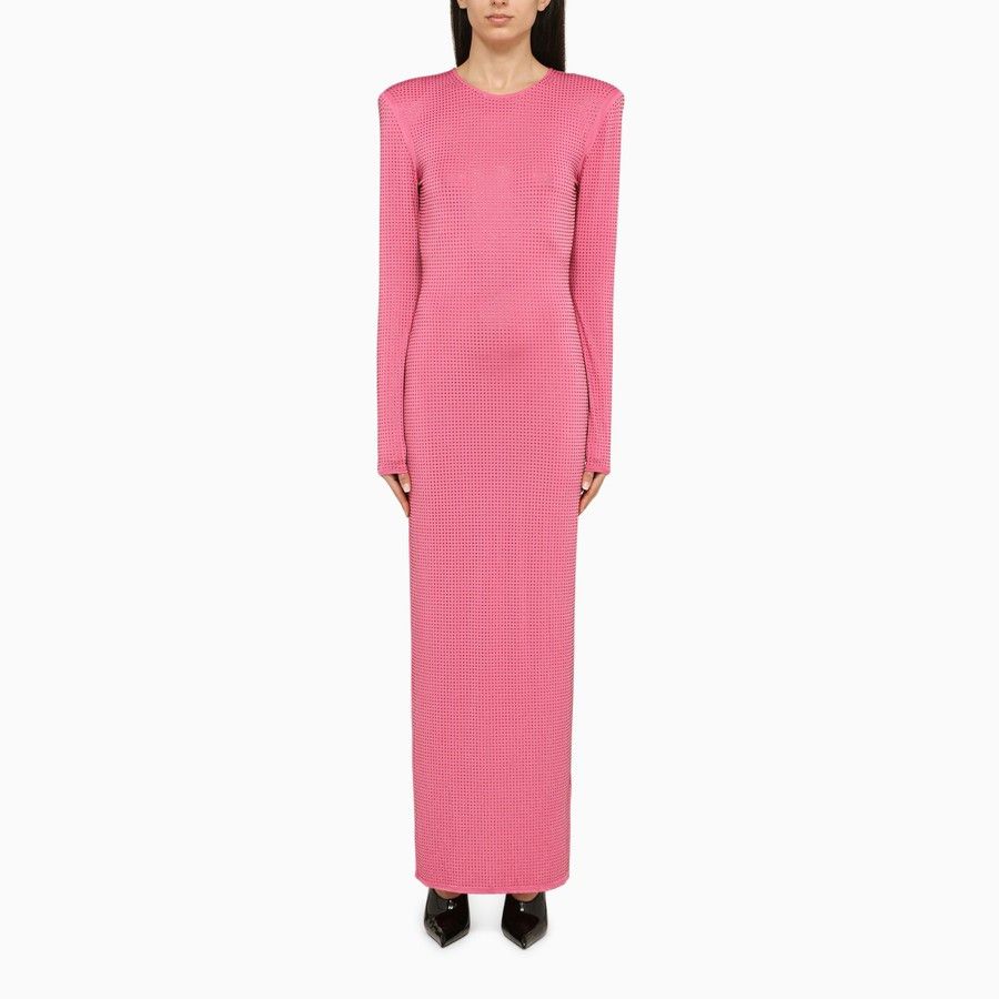 ROTATE o1d2blof0924 Maxi Dress in Pink Size M / US 6-8 / IT 42-44 - 1 Thumbnail