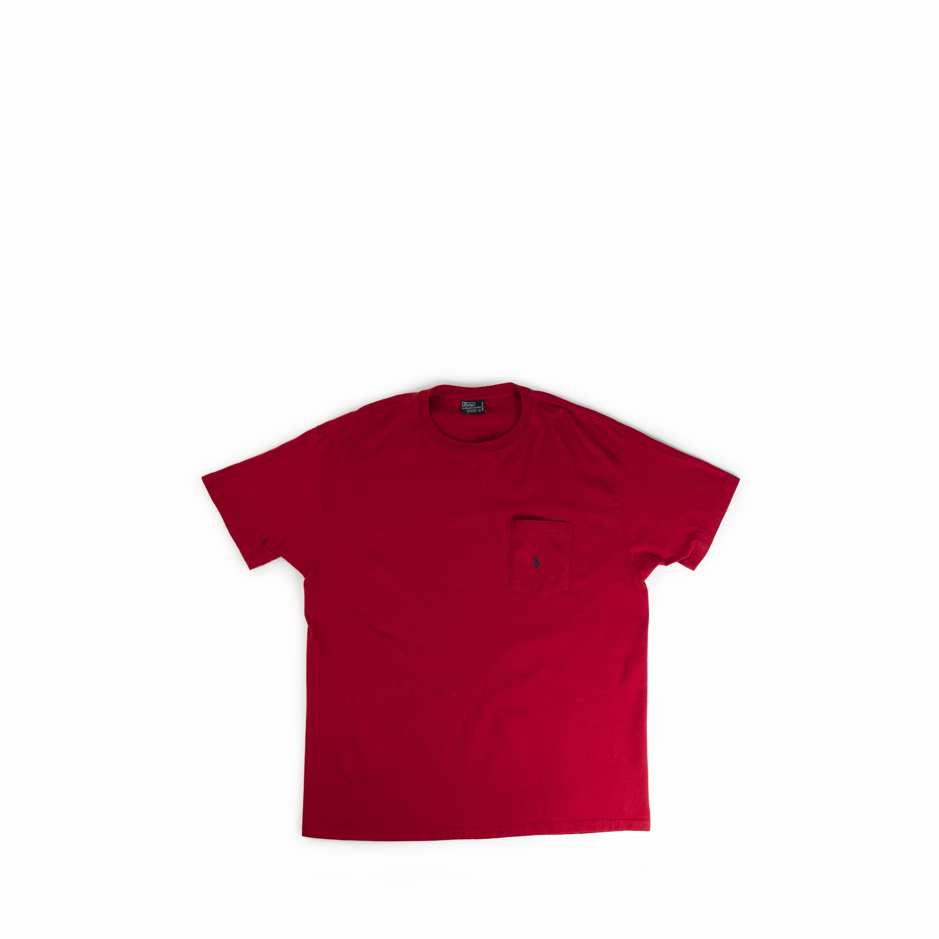 Polo Ralph Lauren × RRL Ralph Lauren Vintage 1990's Polo Ralph Lauren Pocket Tee Shirt Size US L / EU 52-54 / 3 - 1 Thumbnail