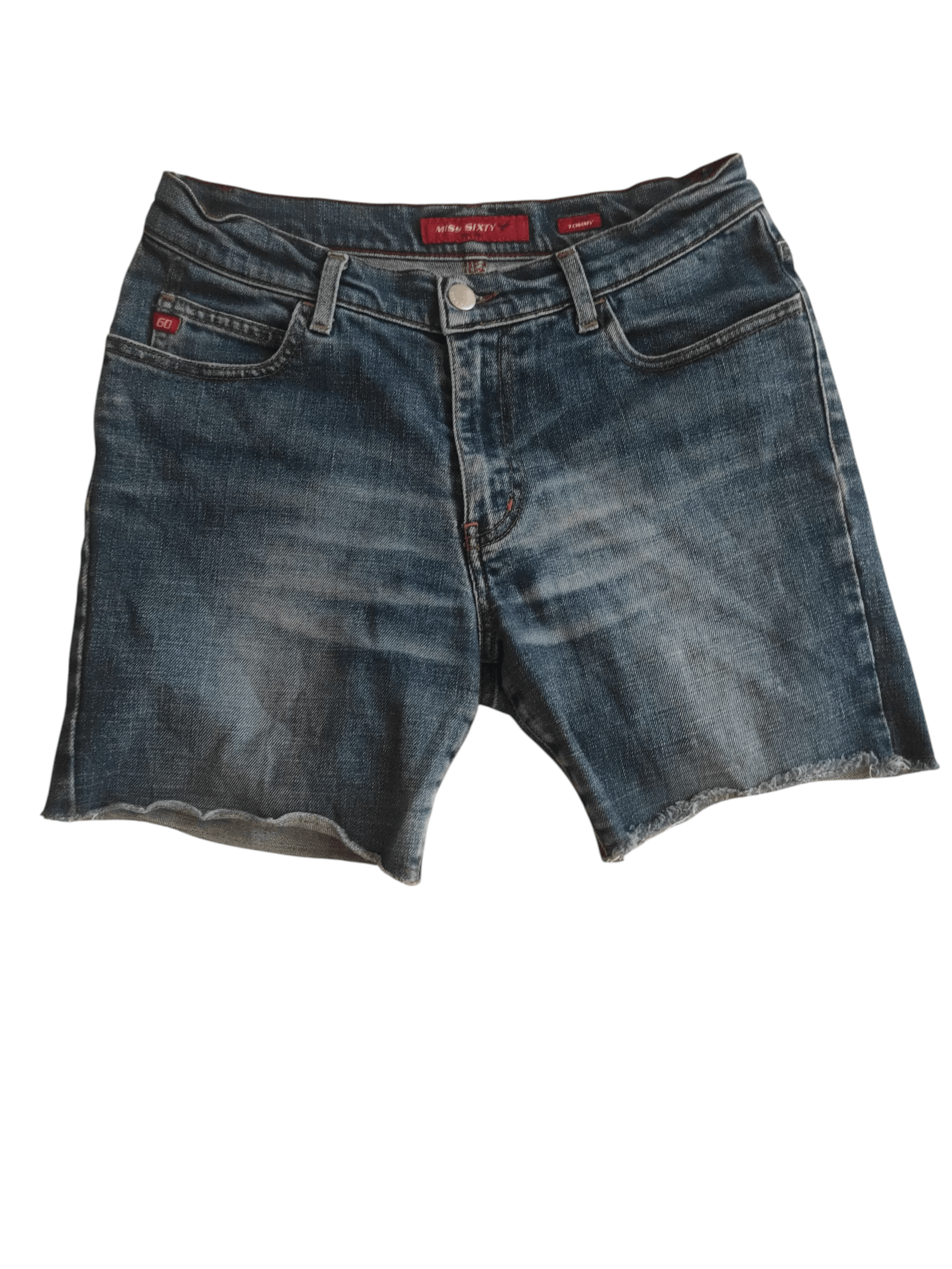 Miss Sixty Womens Denim Shorts Size 31 Blue Cotton