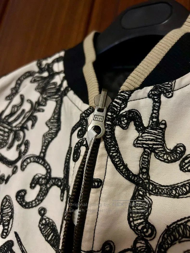 Dries Van Noten Dries Van Noten Embroidered Bomber Jacket. Size US M / EU 48-50 / 2 - 2 Thumbnail