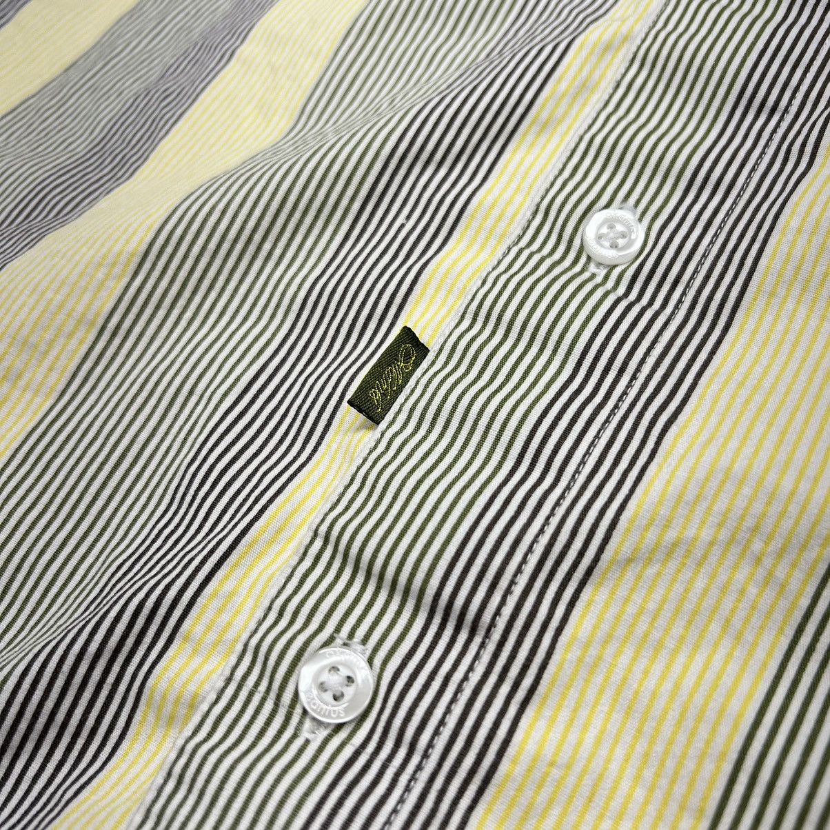 Akademiks Akademiks Button Shirt Striped Yellow Collared Pocket Y2K Size US XL / EU 56 / 4 - 4 Thumbnail
