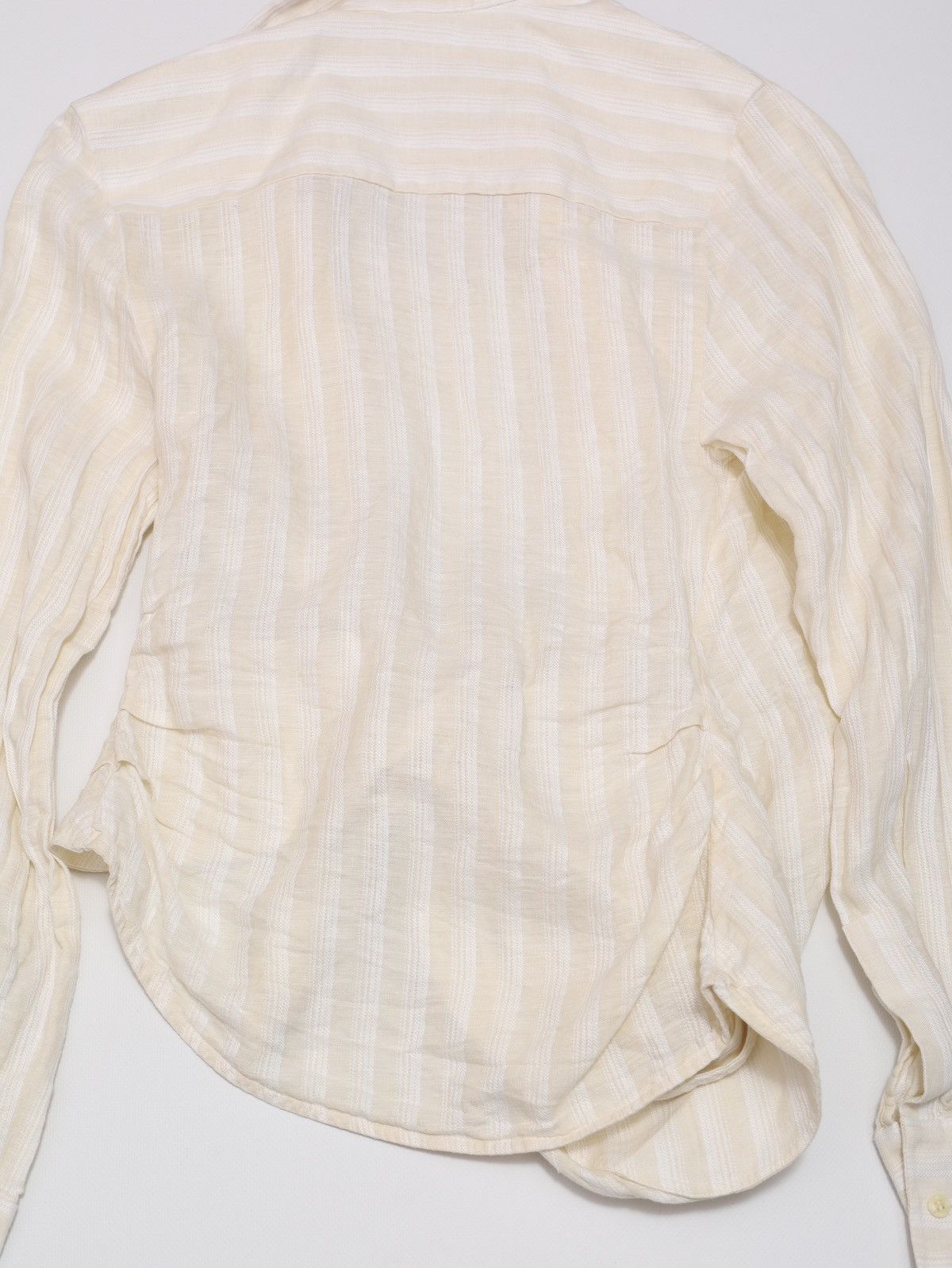 Jacquemus Jacquemus Bahia La Collectionneuse Linen Shirt Top Striped Size XS / US 0-2 / IT 36-38 - 18 Thumbnail