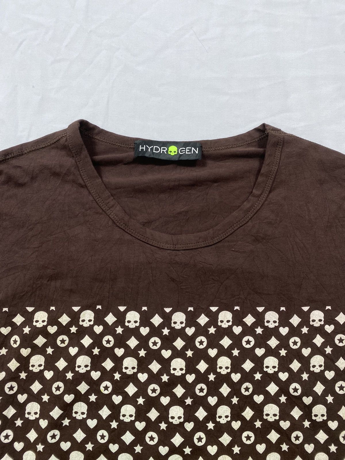 HYDROGEN Japanese gothic skull Hysdrogen long sleeve ifsix lgb style Size US M / EU 48-50 / 2 - 4 Thumbnail