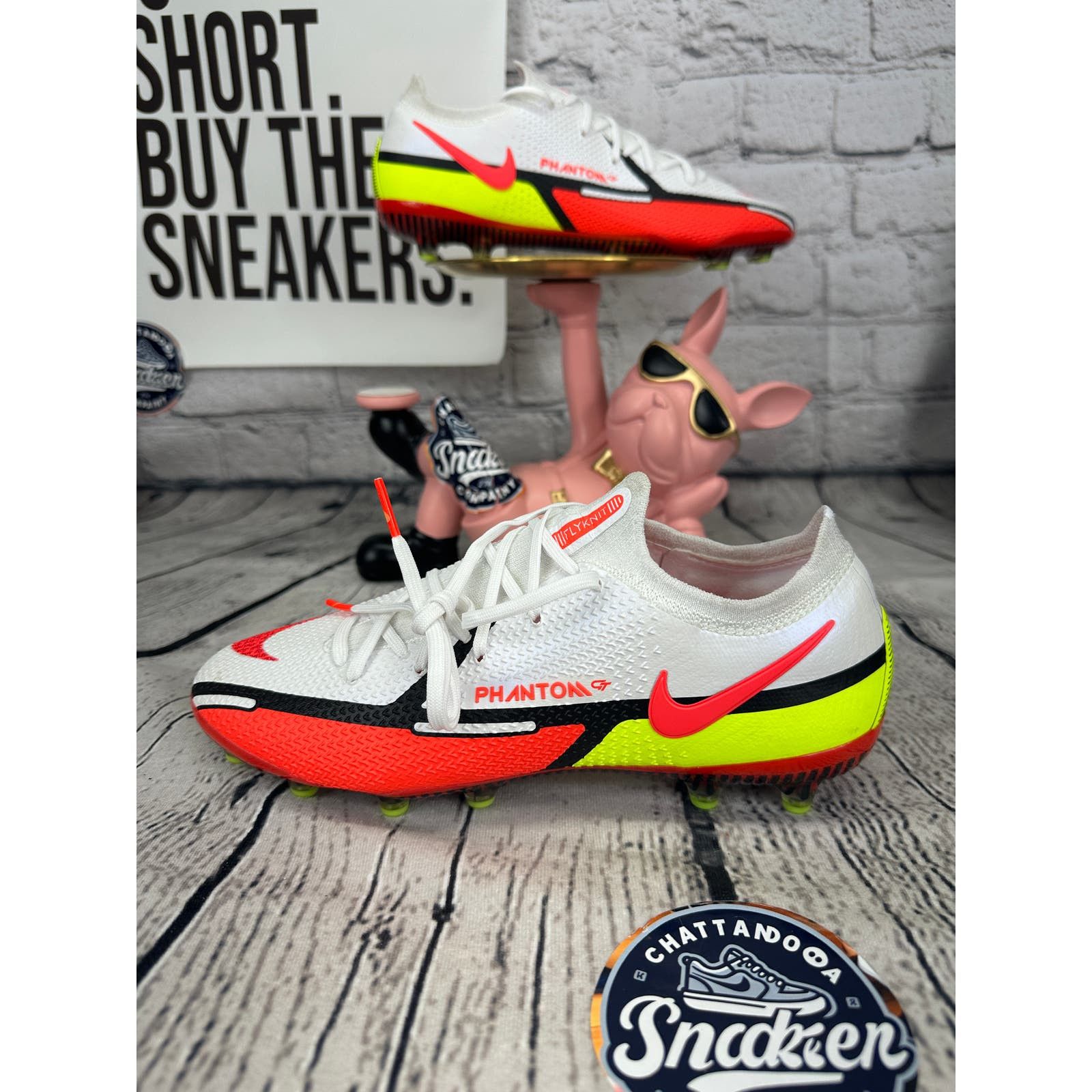 image of Nike Phantom Gt2 Elite Ag Pro Mens 5.5 | Womens 7 Motivation Shoes in White