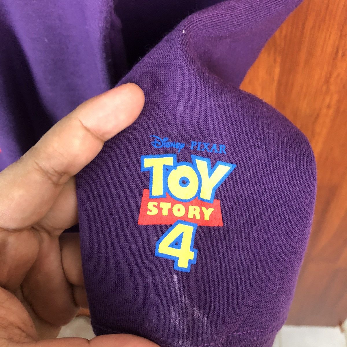 Disney Toy Story 4 Purple movie Sweatshirt #7526 Size US M / EU 48-50 / 2 - 13 Thumbnail