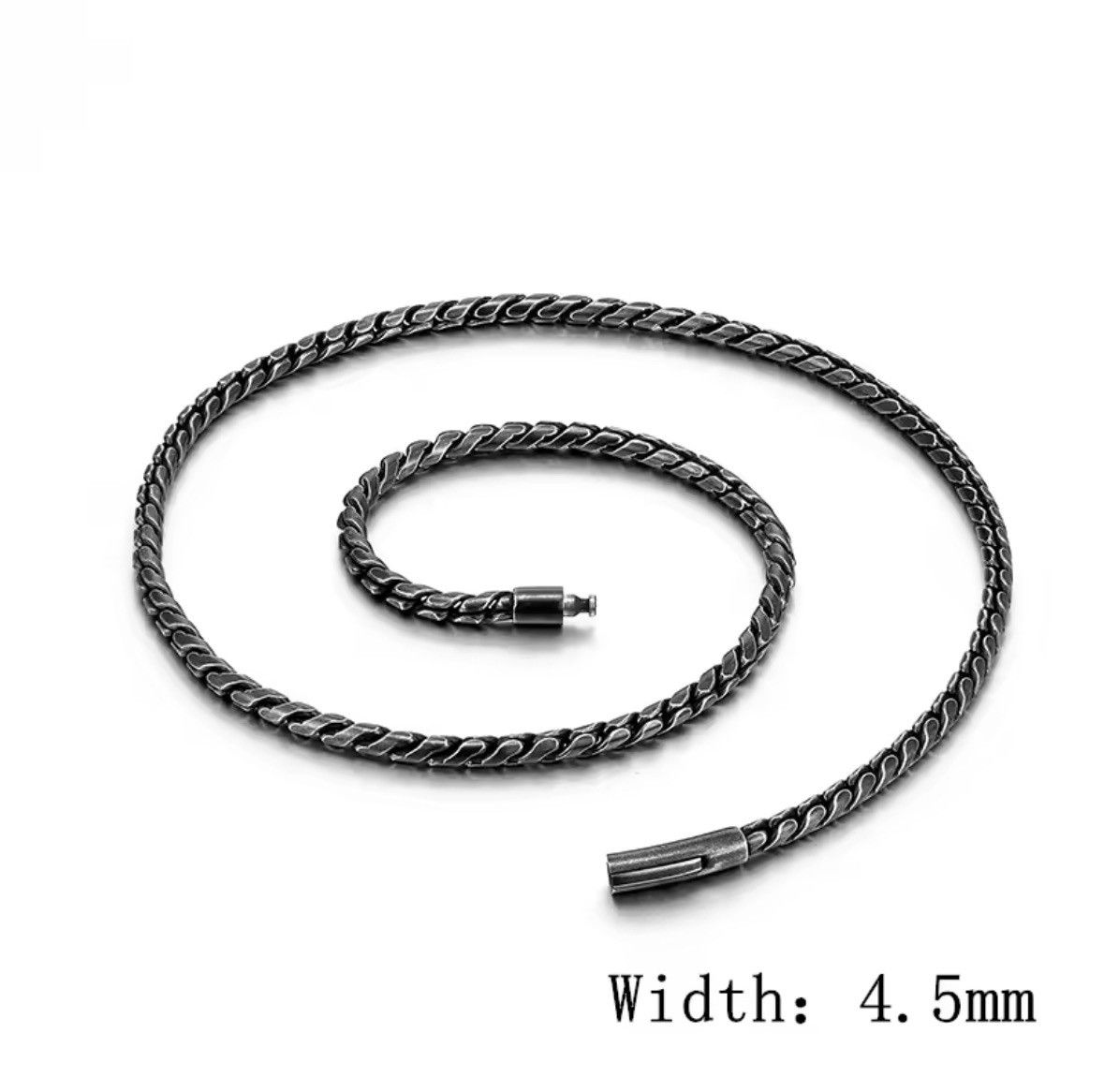 Other MKENDN Locomotive Retro Link Chain Necklace Size ONE SIZE - 4 Thumbnail
