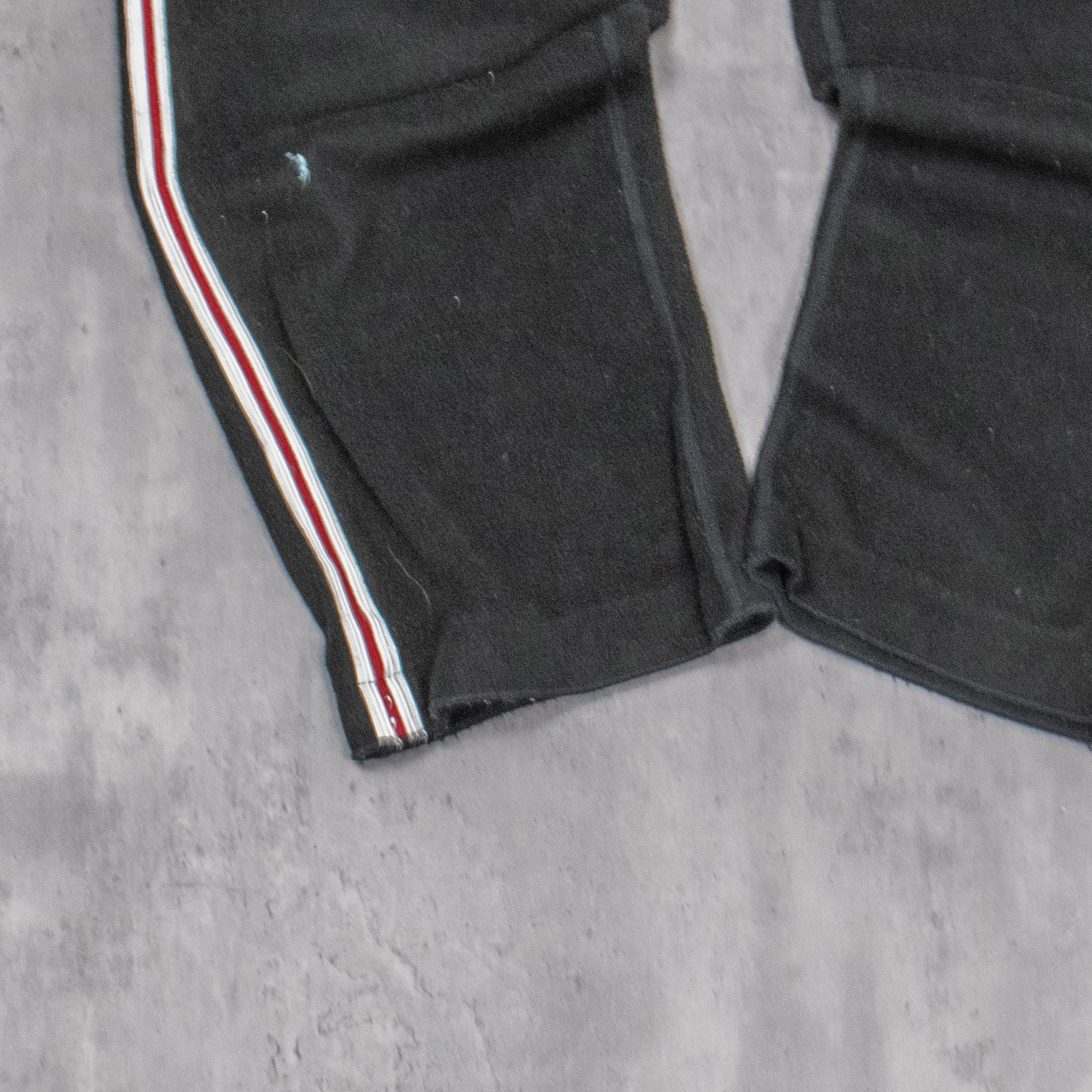 Gap Y2K 2000's Gap Baggy Relax Wide Legged Black Fleece Pant's Size US 28 / EU 44 - 6 Thumbnail
