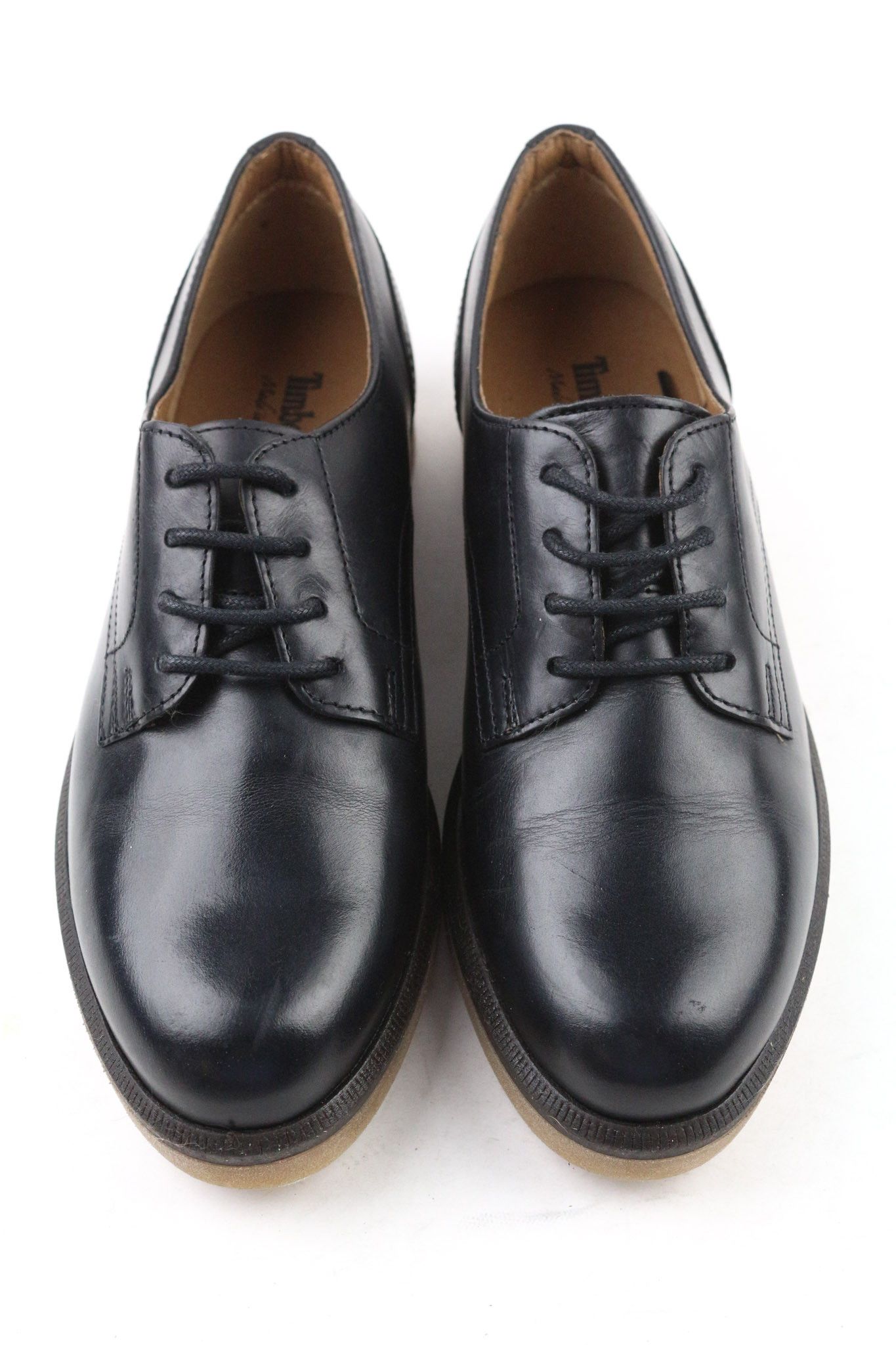 Timberland A2G1D UK Leather Black 4 Shiny 79626 Size US 6 / IT 36 - 4 Thumbnail