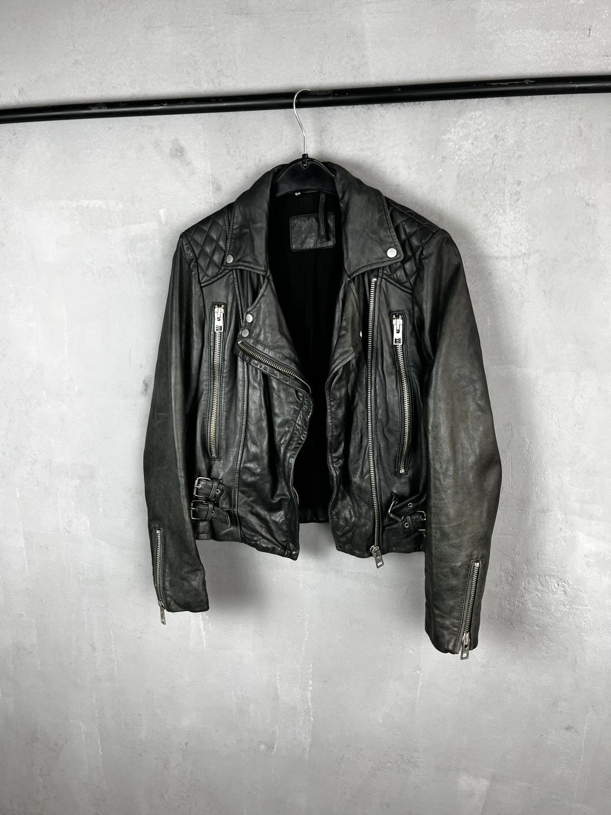 Allsaints Allsaints punk leather jacket size 38 Size M / US 6-8 / IT 42-44 - 1 Thumbnail