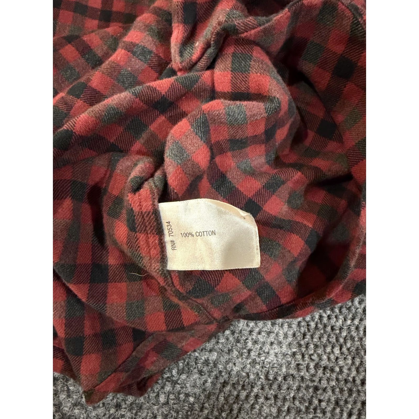 Orvis Orvis Shirt Mens L Red Plaid Flannel Long Sleeve Button Front Casual Cotton Shirt Size US L / EU 52-54 / 3 - 6 Thumbnail