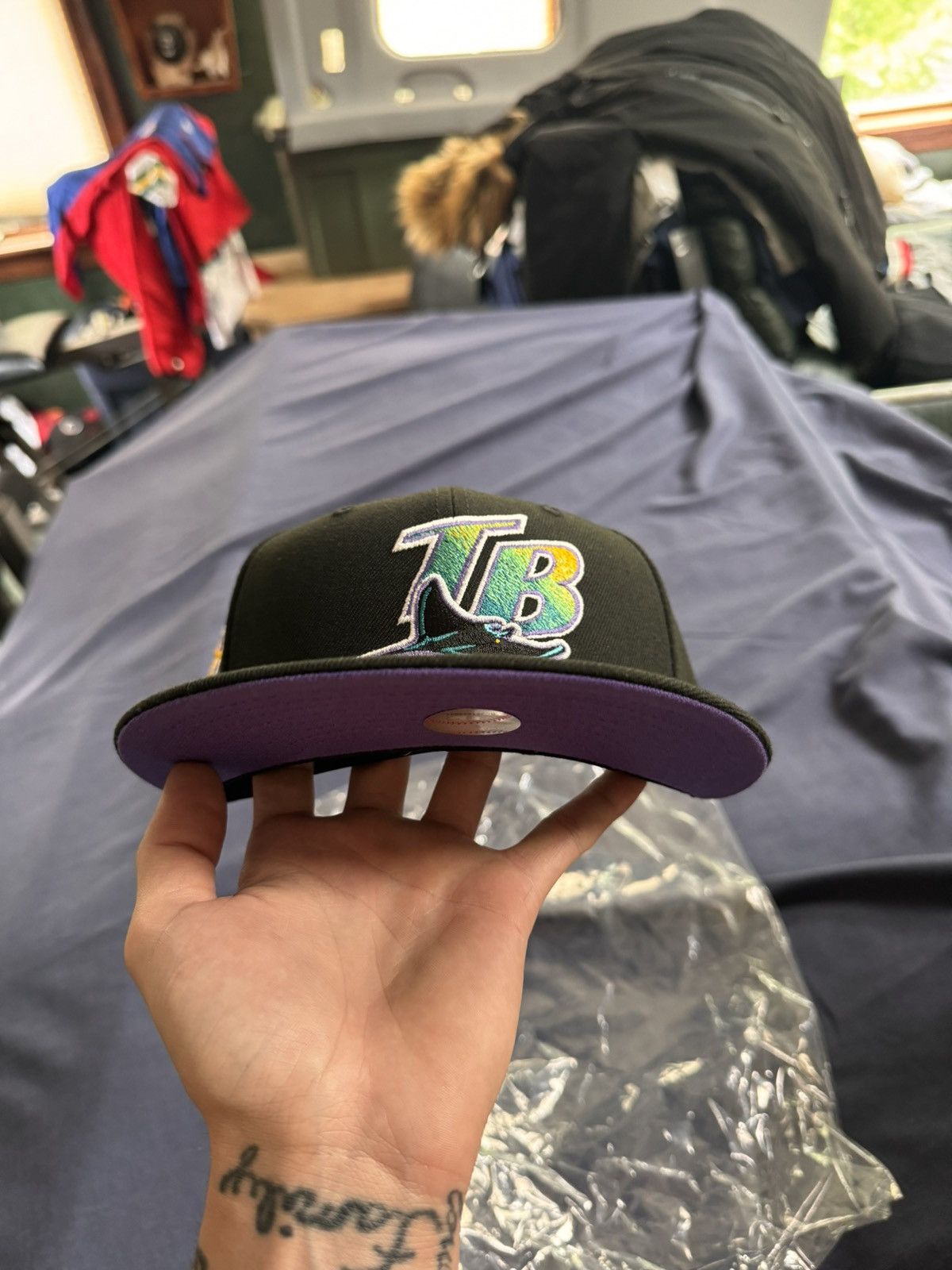 New Era New era 9fifty Tampa Bay Devil rays Size ONE SIZE - 3 Thumbnail