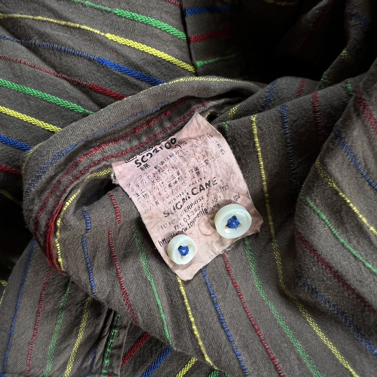 Sugar Cane Japanese Sugar Cane Embroidery Multicolor Stripe Shirt Size US M / EU 48-50 / 2 - 7 Thumbnail
