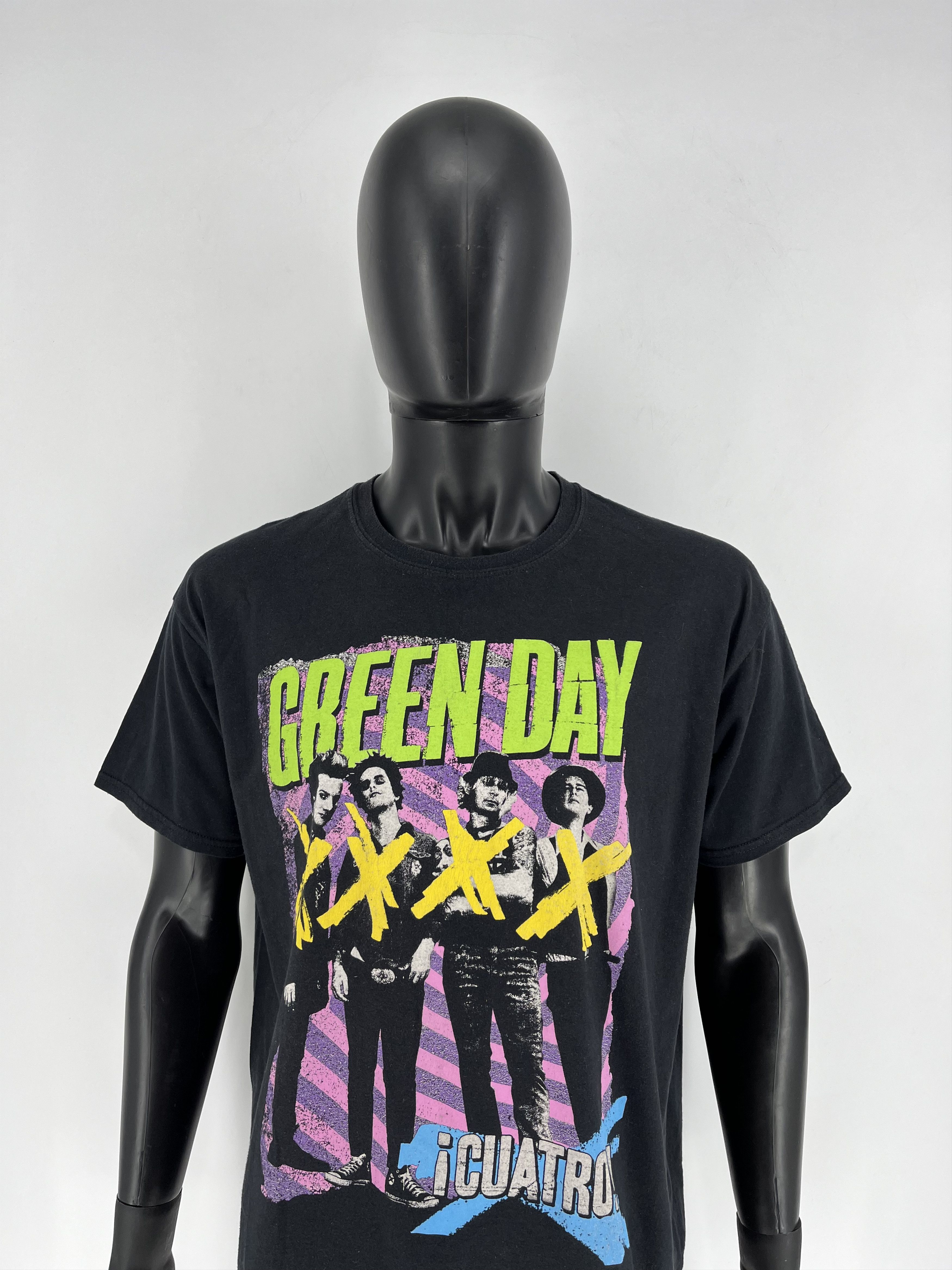 Band Tees × Vintage Vintage Green Day Band T-Shirt Us Punk Tshirts Band Tee Size US XL / EU 56 / 4 - 1 Thumbnail