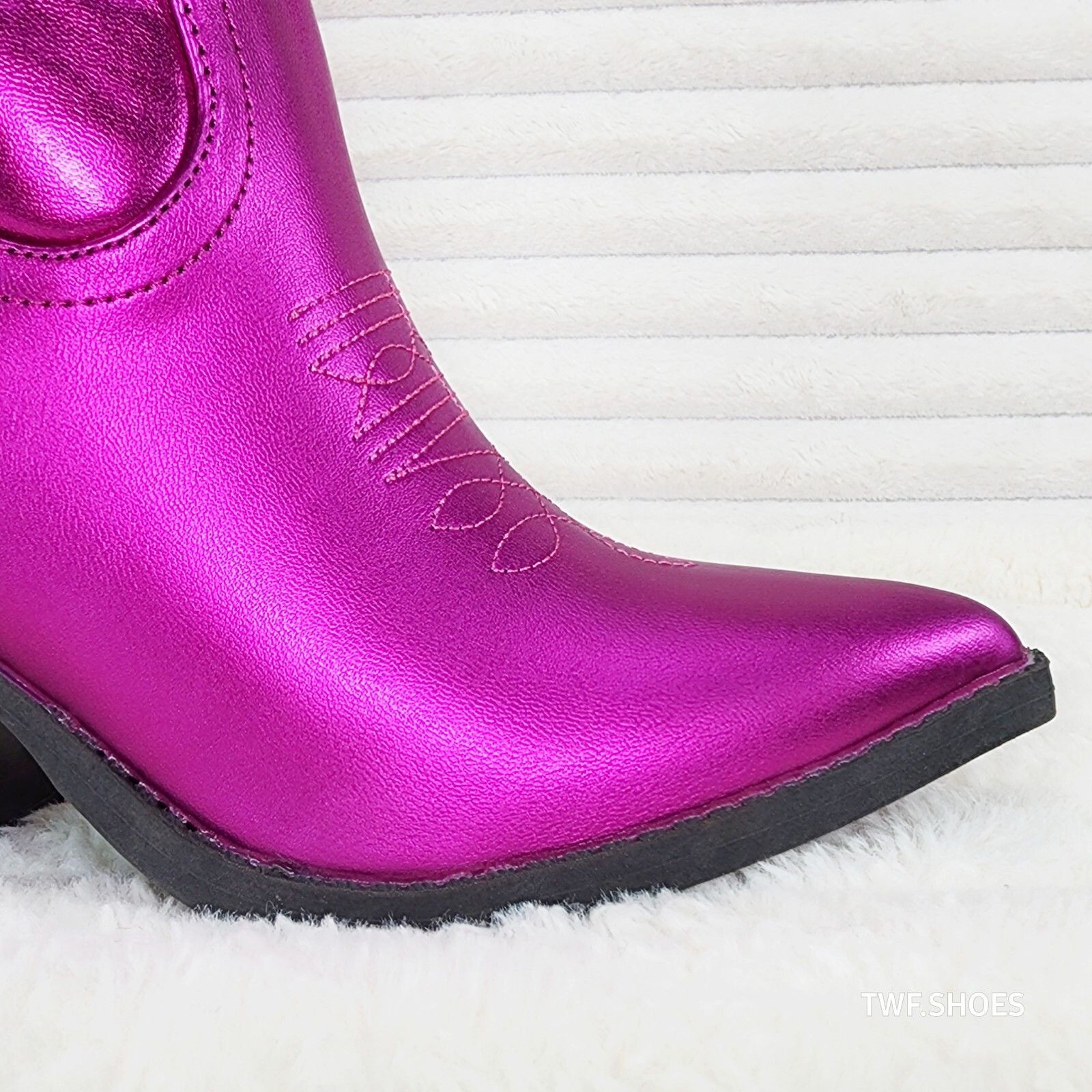 Other Electric Cowboy Metallic Matte Western Knee High Cowgirl Boo Size US 6 / IT 36 - 7 Thumbnail
