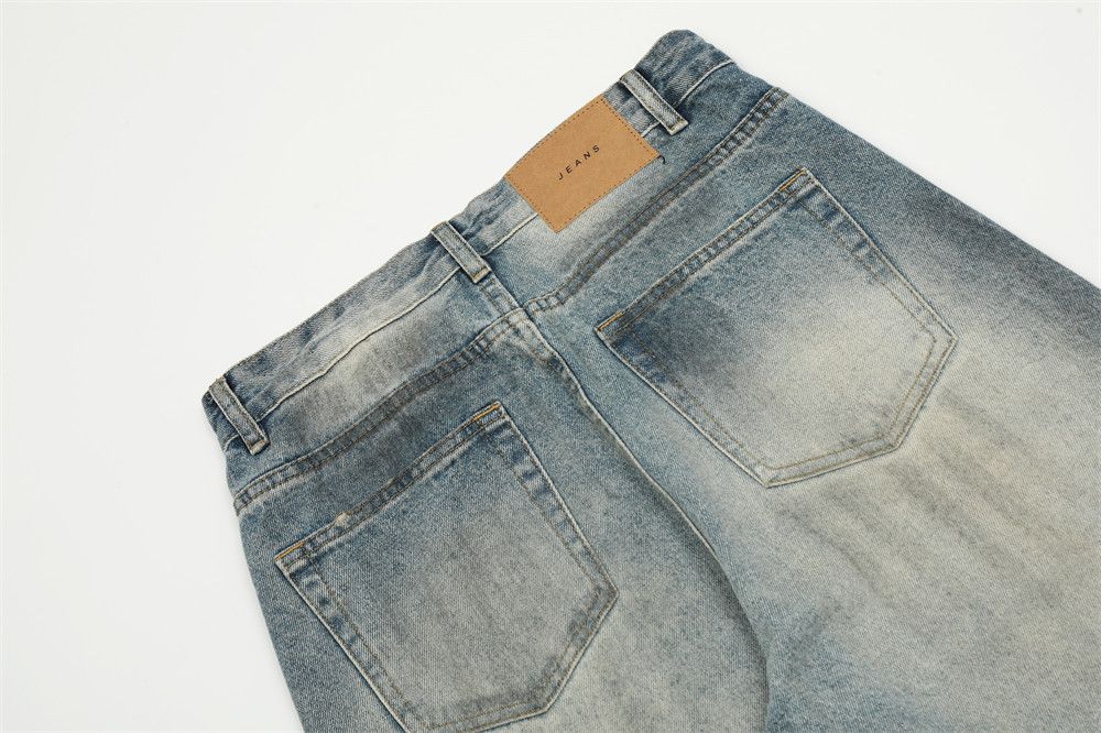 Japanese Brand × Vintage Men's loose casual punk heavy cargo distressed jeans Size US 32 / EU 48 - 6 Thumbnail