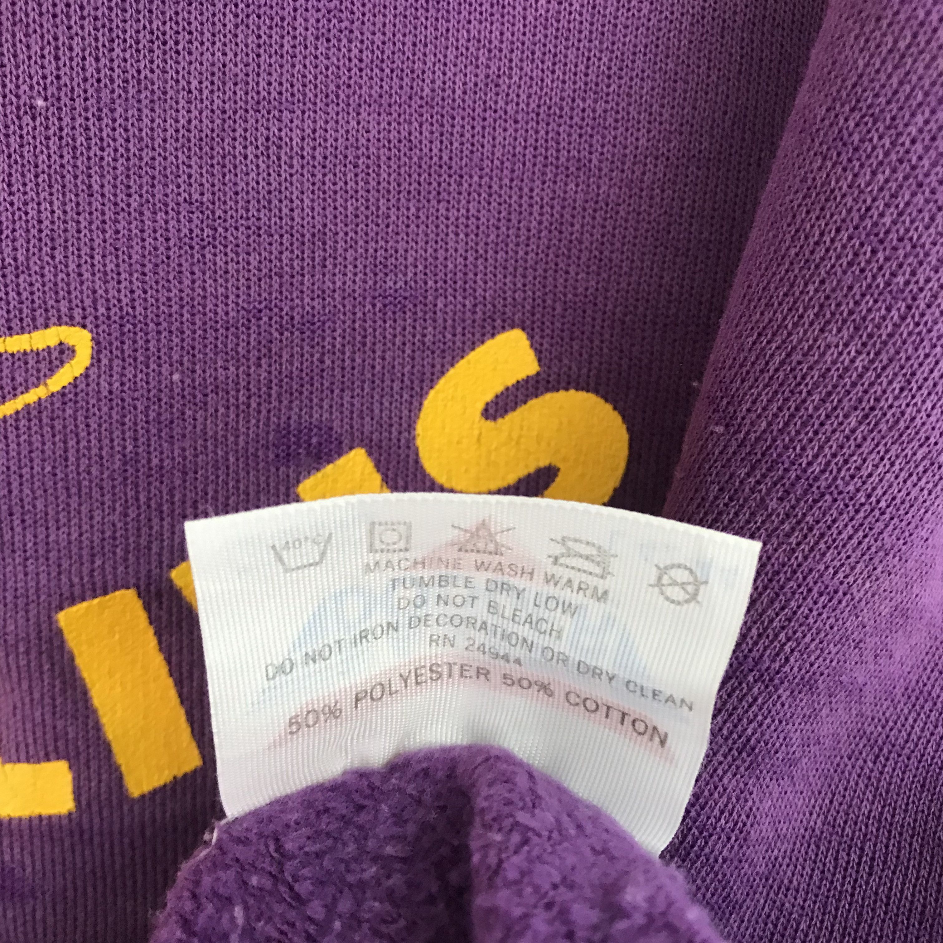 Japanese Brand Vintage 90s Distressed Mannheim Marlins Purple - 449 Size US L / EU 52-54 / 3 - 10 Thumbnail