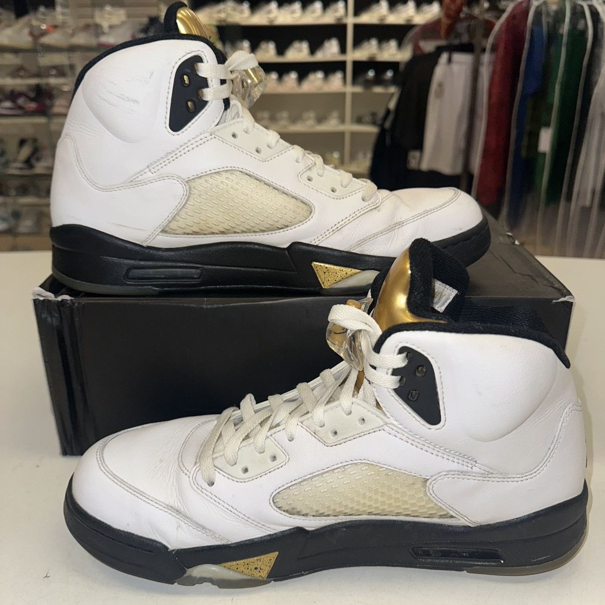 Jordan Brand × Nike Size 12 - Jordan 5 Retro Olympic 2016 Size US 12 / EU 45 - 2 Thumbnail