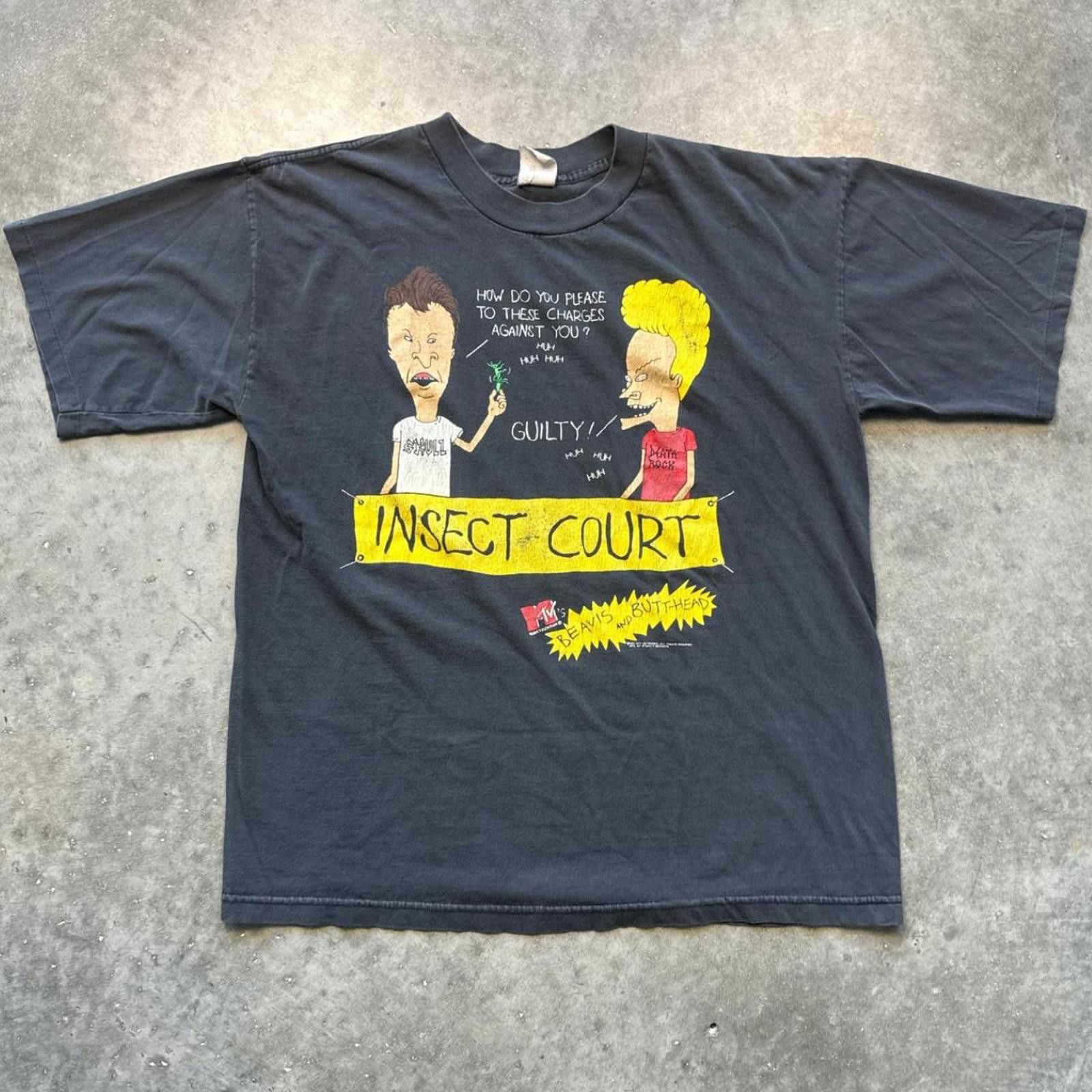 Other Stanley Desantis Beavies & Butthead Insect Court 1993 TShirt Size US L / EU 52-54 / 3 - 1 Thumbnail