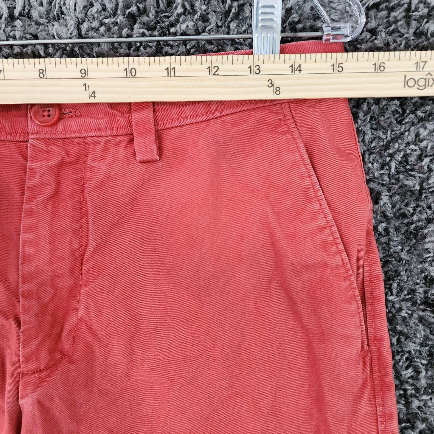 Banana Republic Banana Republic Emerson Short Mens Coral Red Chino 100% Cotton Shorts Size 30 Size US 30 / EU 46 - 3 Thumbnail