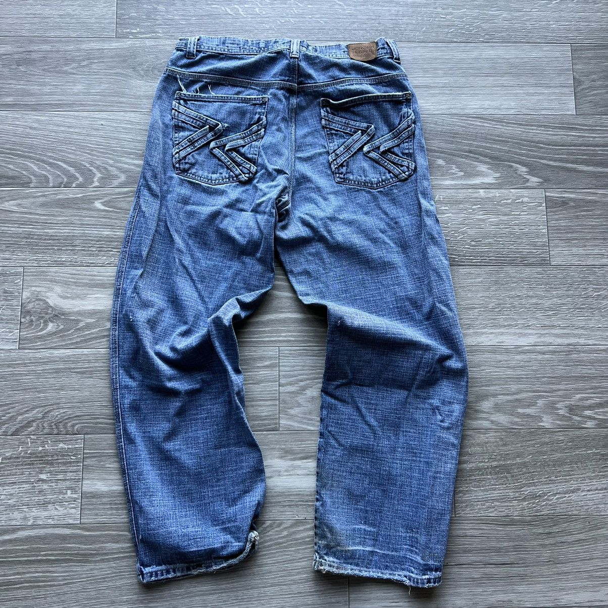 Japanese Brand × Jordache × Vintage Crazy vintage Y2K Jnco styled baggy skater Jordache jeans Size US 34 / EU 50 - 1 Thumbnail