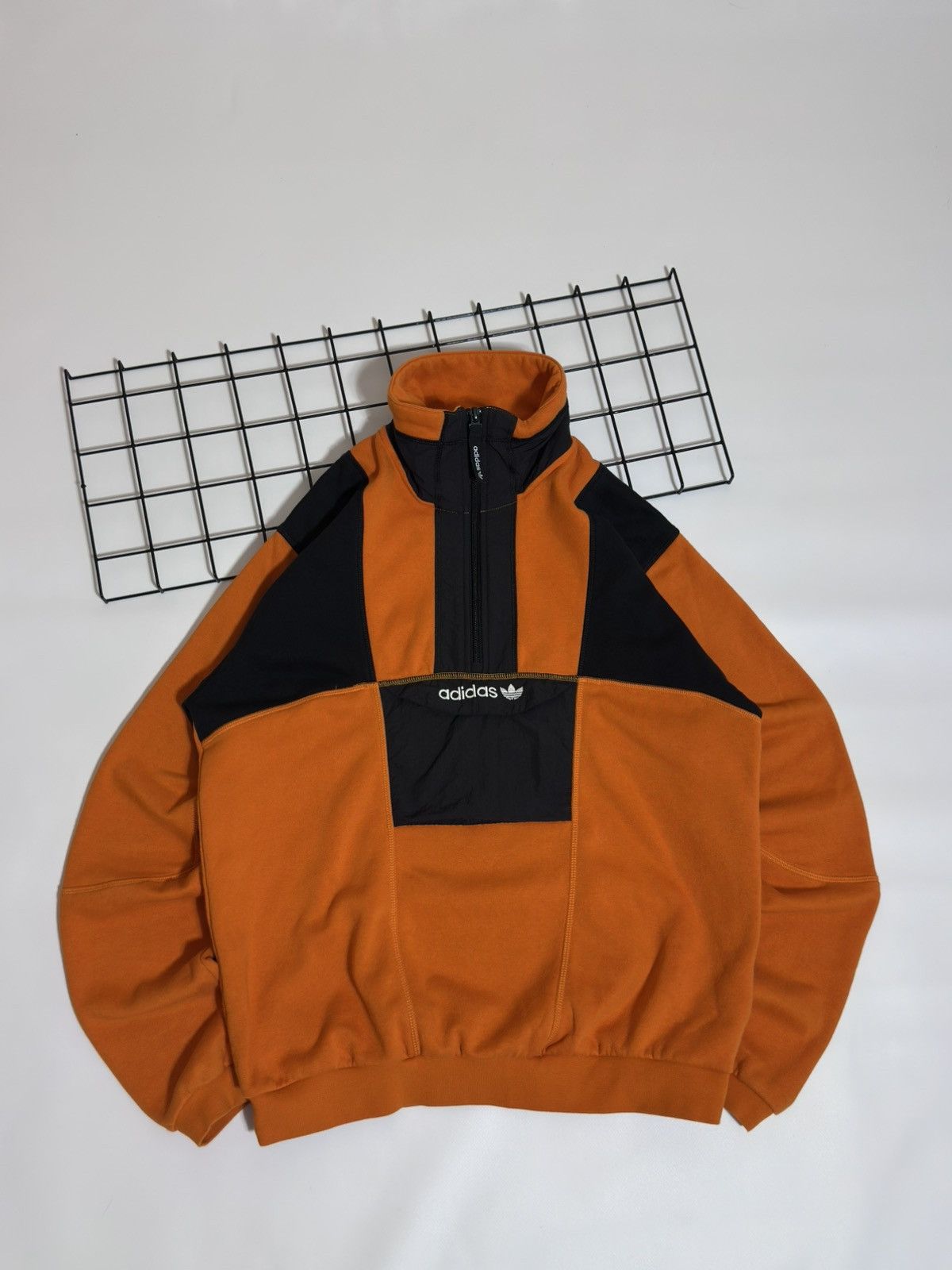 Adidas Adidas Originals Adventure Quarter-Zip Fleece Pullover Burnt Size US S / EU 44-46 / 1 - 1 Thumbnail