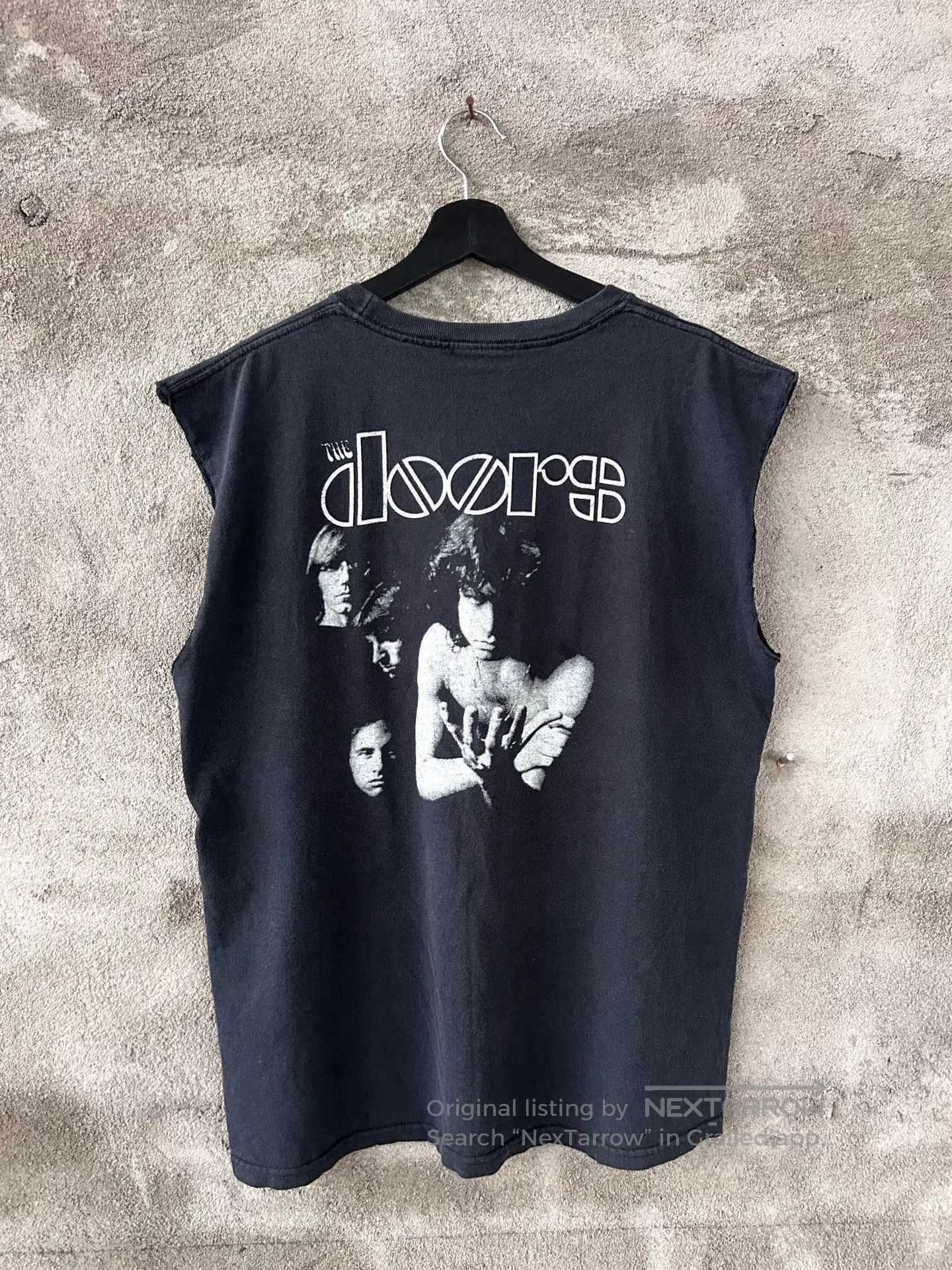 Vintage Vintage The Doors 90s Sleeveless Tee. Size US XL / EU 56 / 4 - 3 Thumbnail