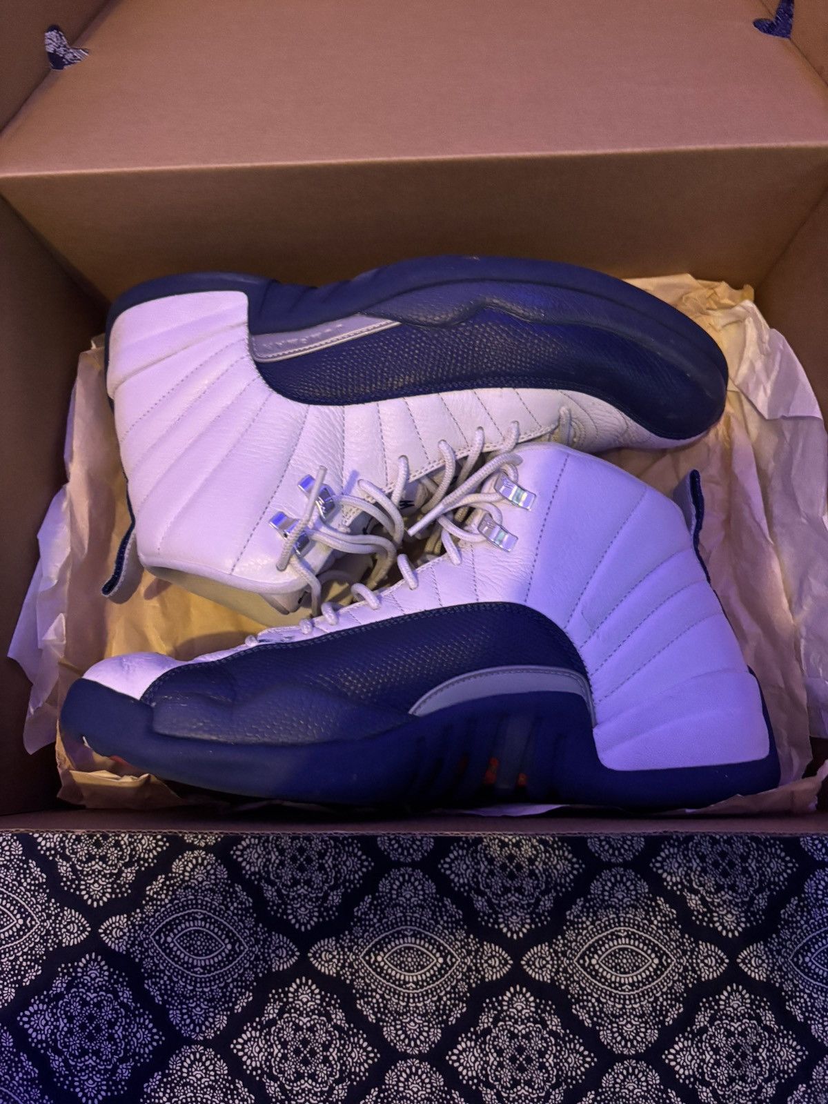 Jordan Brand Jordan 12 French Blues Size US 10 / EU 43 - 3 Thumbnail