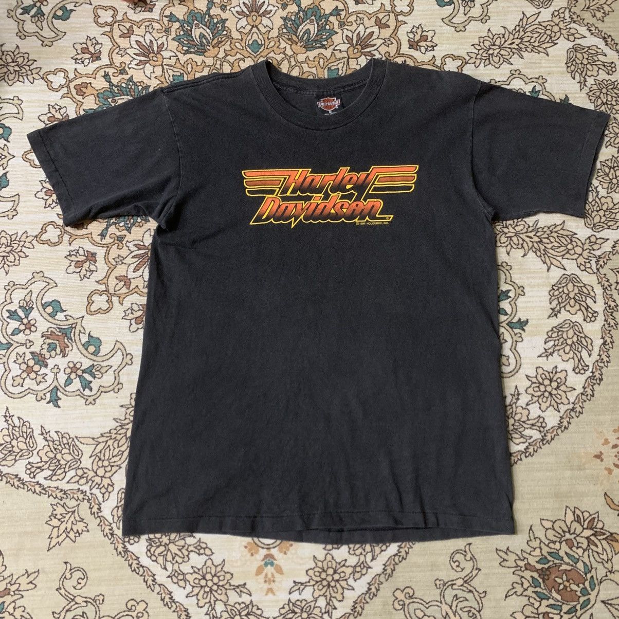 Harley Davidson × Vintage VINTAGE HARLEY DAVIDSON SHIRT Size US M / EU 48-50 / 2 - 2 Thumbnail
