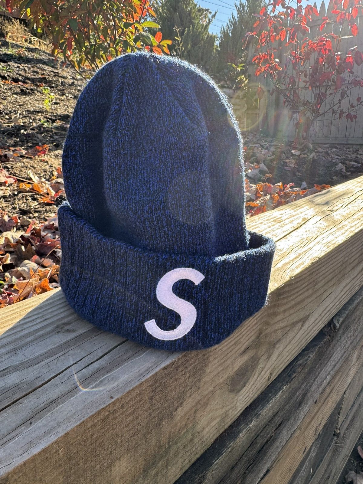 Supreme S Logo Beanie | Grailed