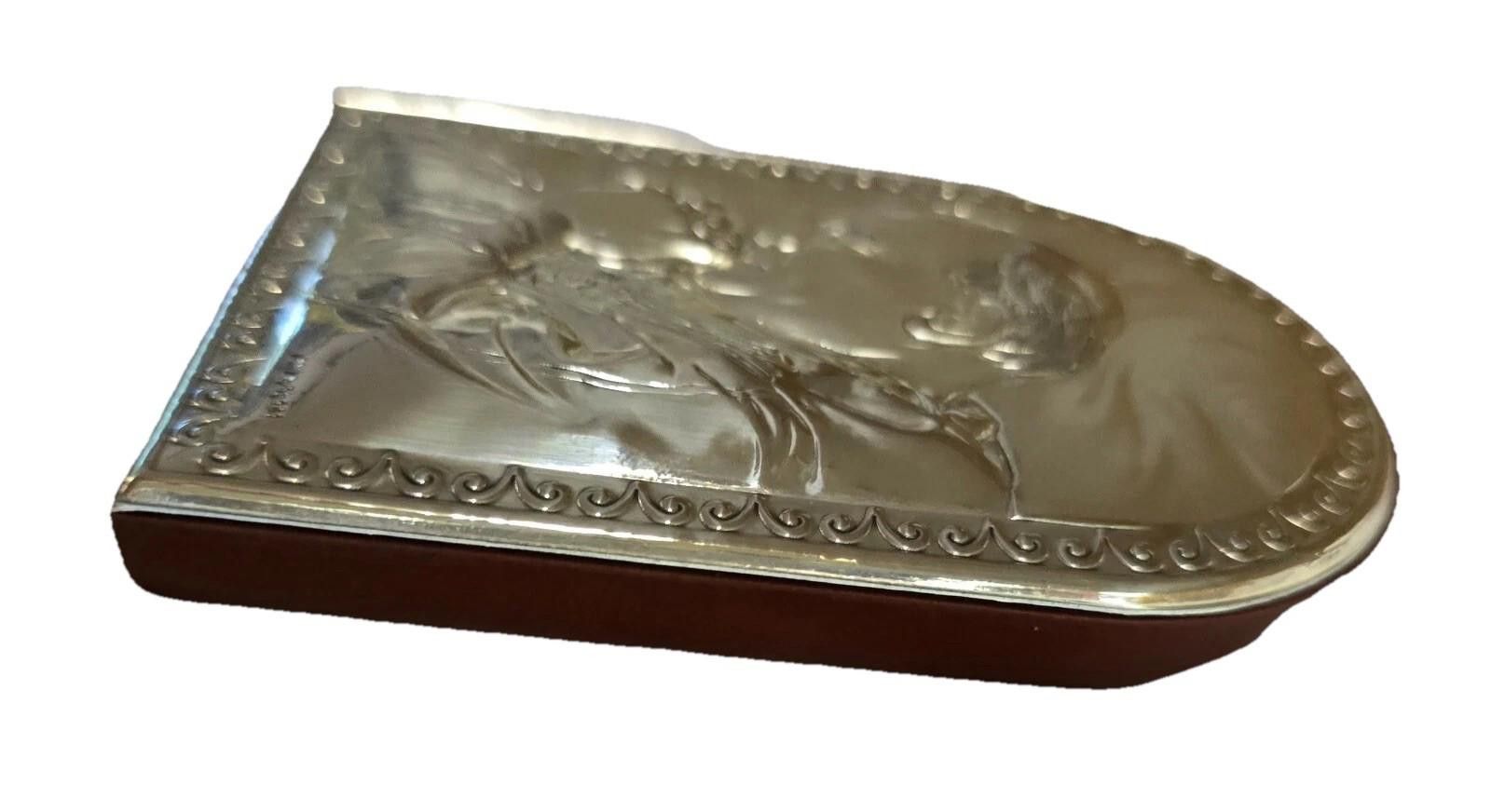 Designer Italian Pope Icon: Silver & Wood Argento Collectible Italy Size ONE SIZE - 5 Thumbnail