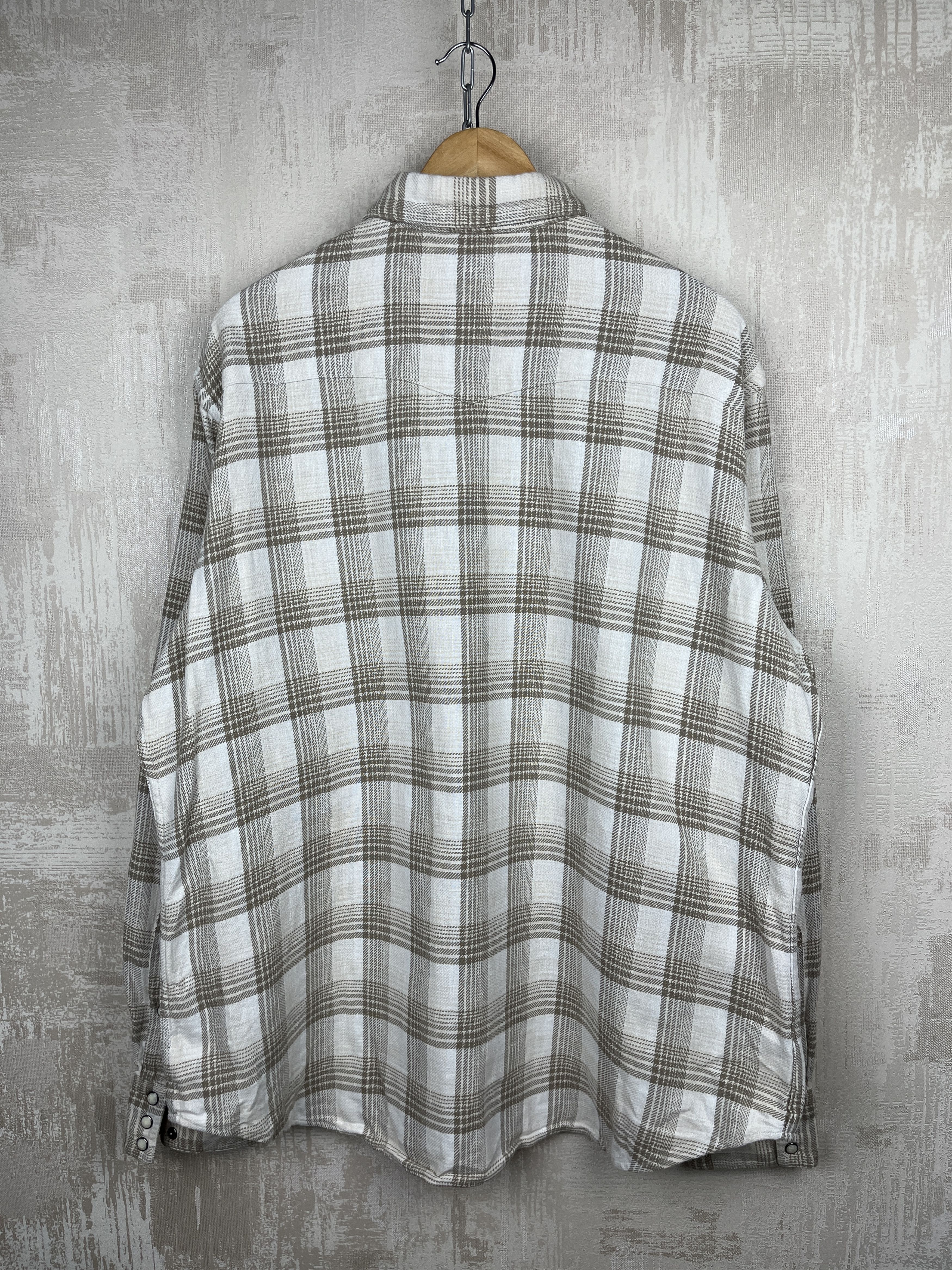 Polo Ralph Lauren Polo Ralph Lauren Western Flannel Long Sleeve Shirt Snap Size US XL / EU 56 / 4 - 15 Thumbnail