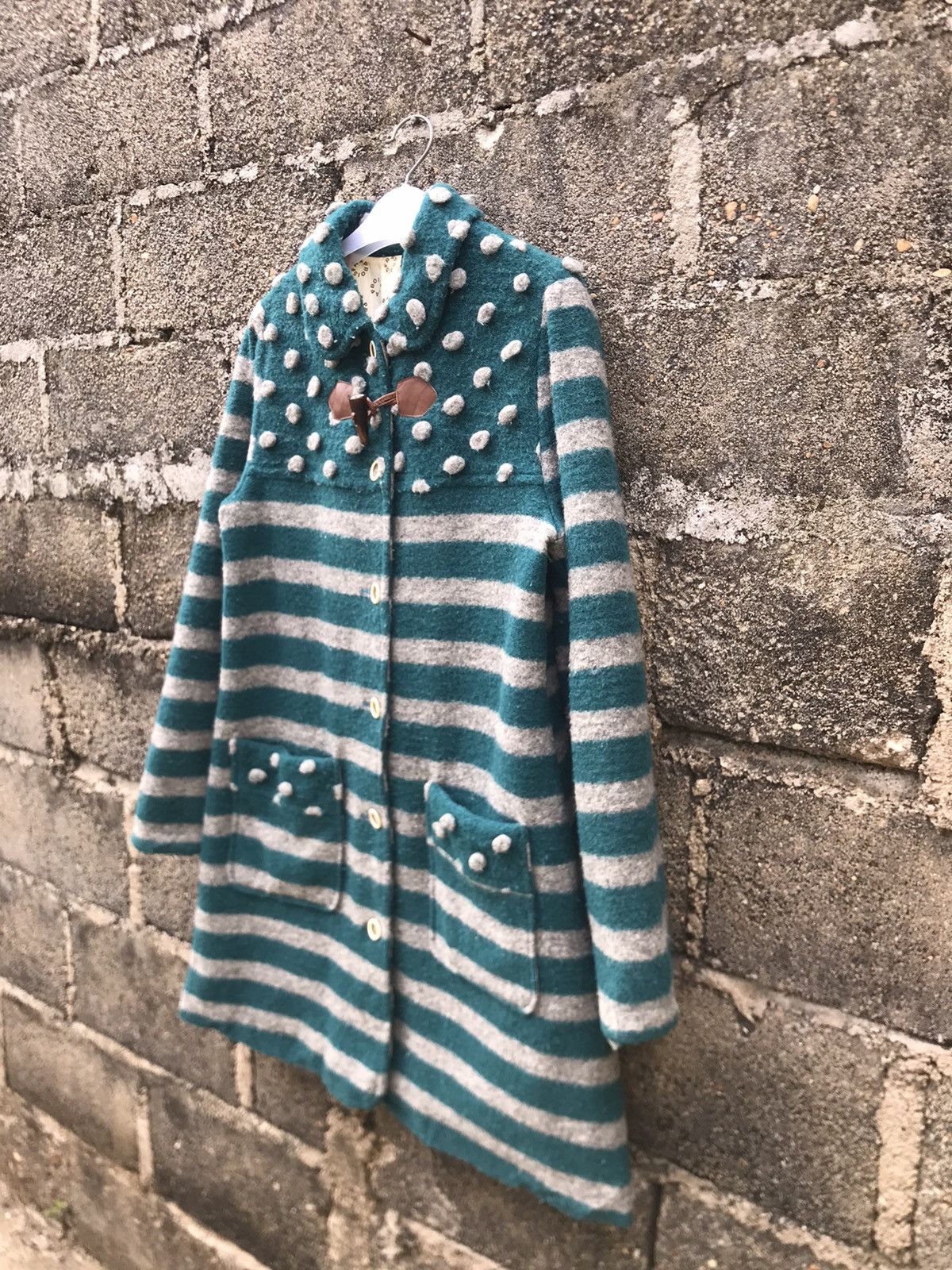 Frapbois ⚡️Vintage Frapbois By Issey Miyake Wool Duffle Coat Size S / US 4 / IT 40 - 3 Thumbnail
