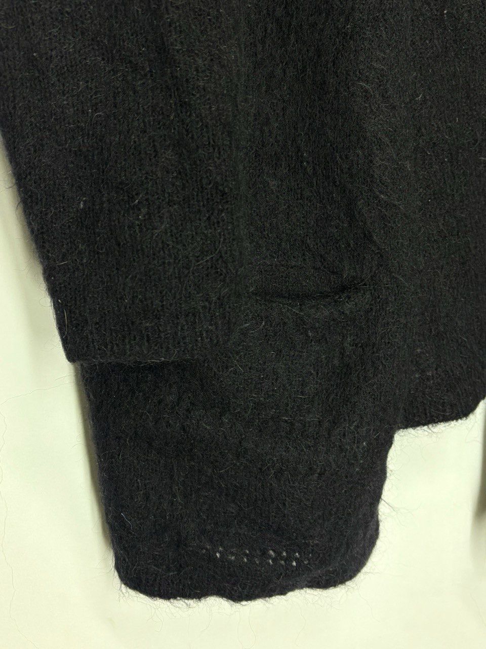 Sezane La Maille Sezane Mohair Black Cardigan Size S / US 4 / IT 40 - 9 Thumbnail