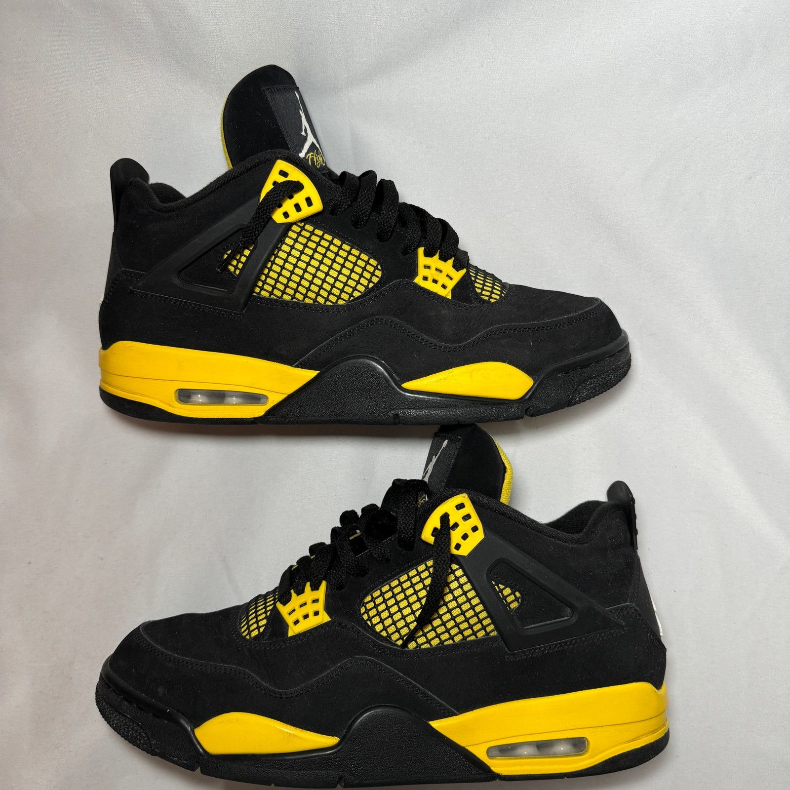 Jordan Brand × Nike Size 12 - Nike Air Jordan 4 Retro Thunder 2023 Men's Shoes Size US 12 / EU 45 - 2 Thumbnail