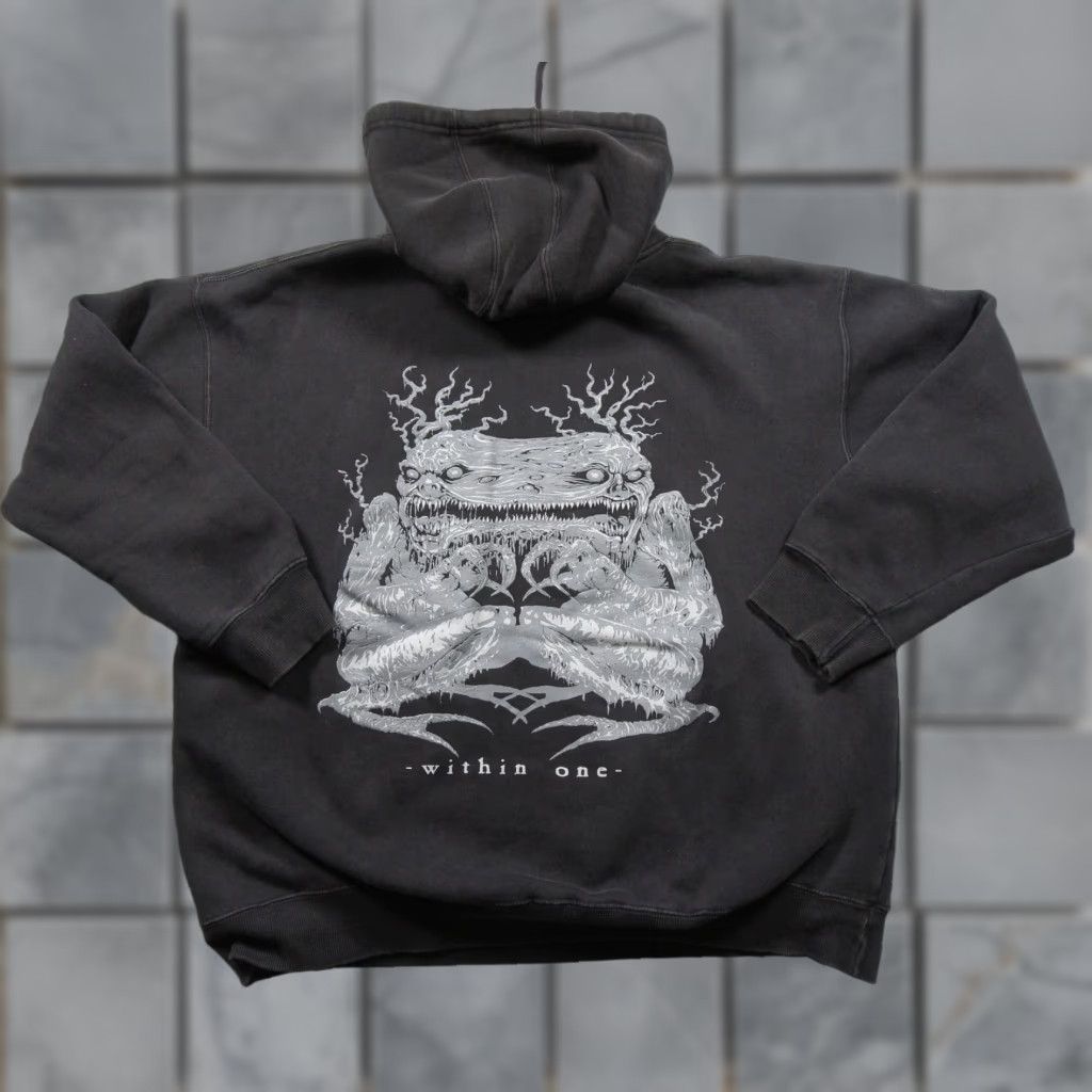 Vintage Vintage CH Apparel Death Metal Band Hoodie Mens XL Black Sweatshirt Hooded Pullover All Seasons XLarge Hoodie Y2K Size US XL / EU 56 / 4 - 1 Thumbnail