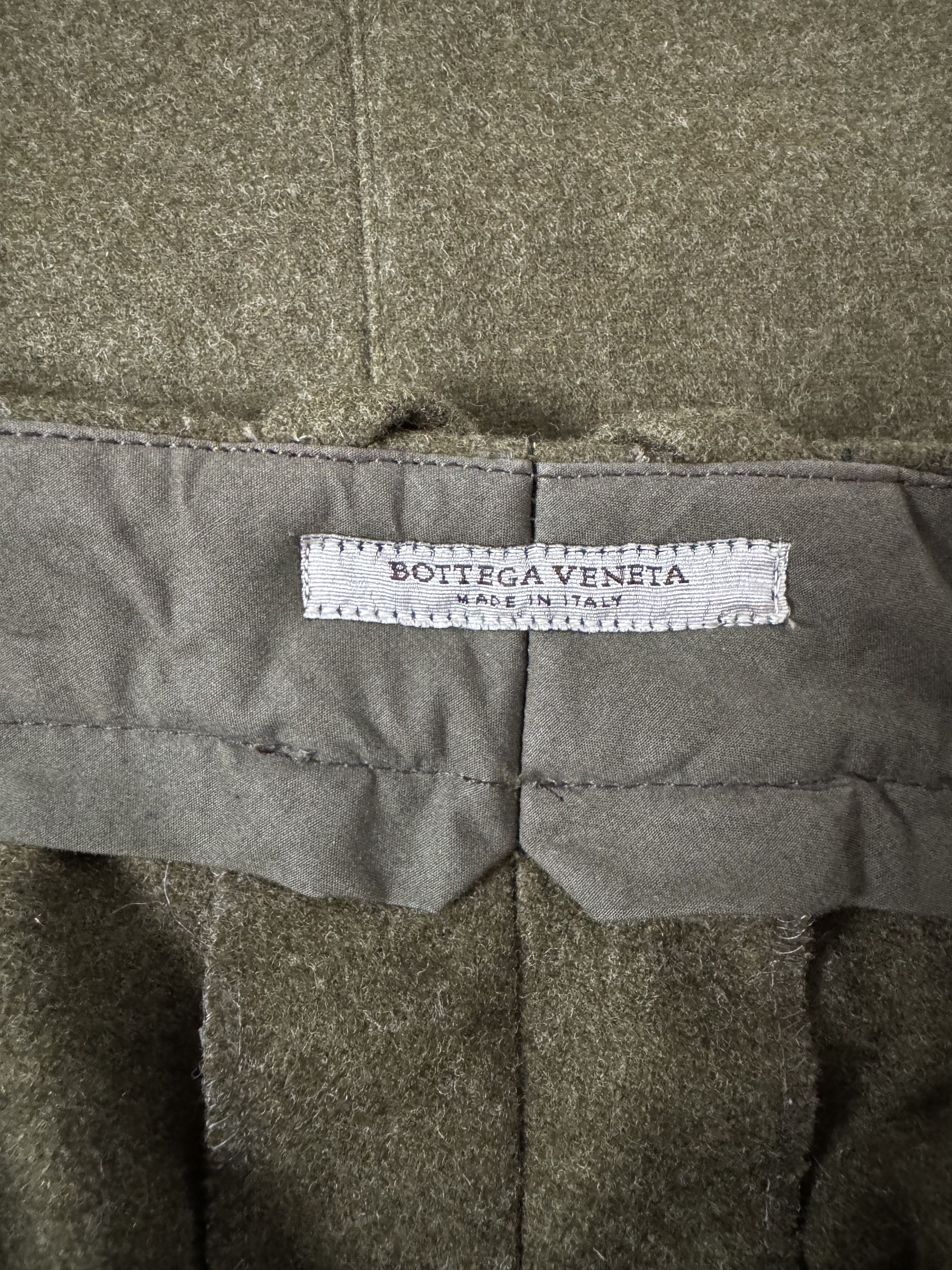 Bottega Veneta Bottega Veneta Virgin Wool Heavyweight Military Trousers Size US 36 / EU 52 - 4 Thumbnail