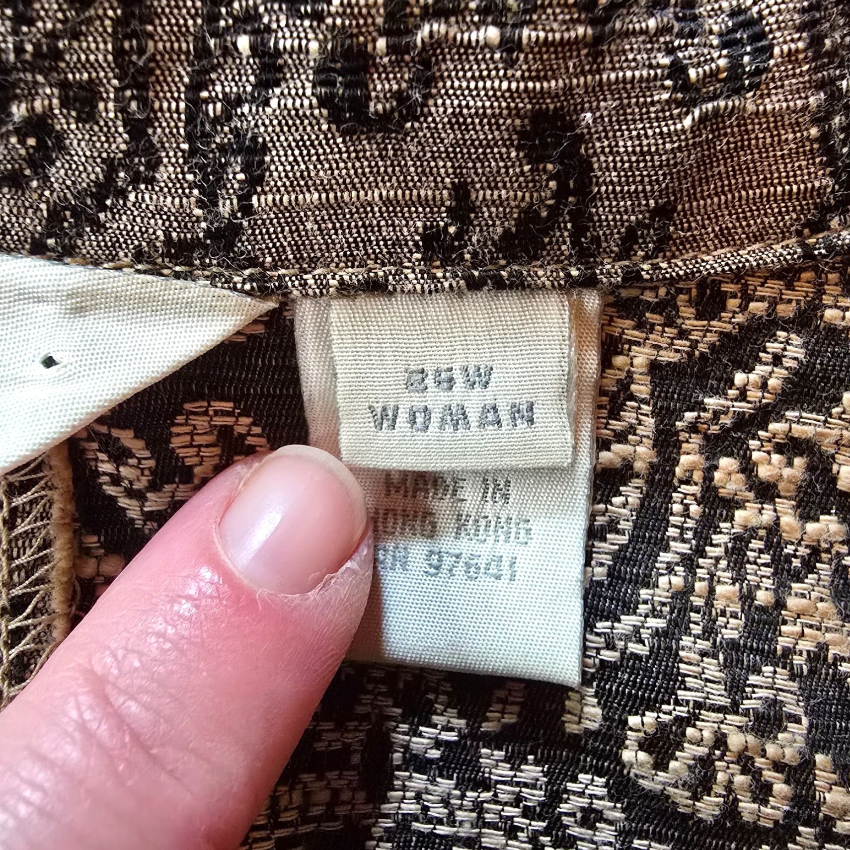 J. Jill VINTAGE J. Jill Blazer Jacket Womens 26W Beige Floral Button Career Capsule Twill Plus Modern Classics Womens Size 4XL / US 24-26 - 5 Thumbnail