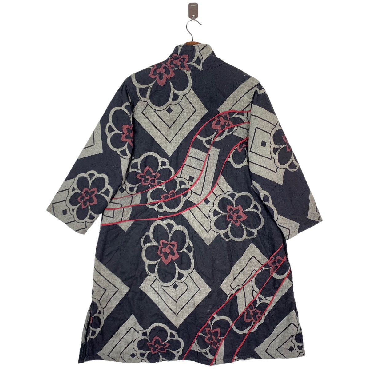 Designer × Japanese Brand VINTAGE ORIENTAL FASHION COCONUT BUTTON LONG JACKET Size US M / EU 48-50 / 2 - 6 Thumbnail