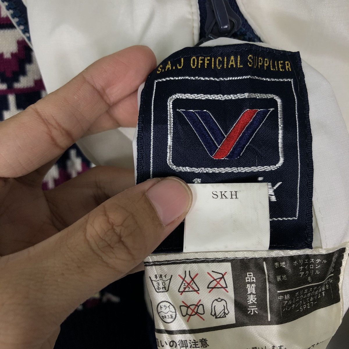 Japanese Brand 🔥Vtg Reversible Bomber Jacket Native Navajo Phenix Japan Size US S / EU 44-46 / 1 - 24 Thumbnail