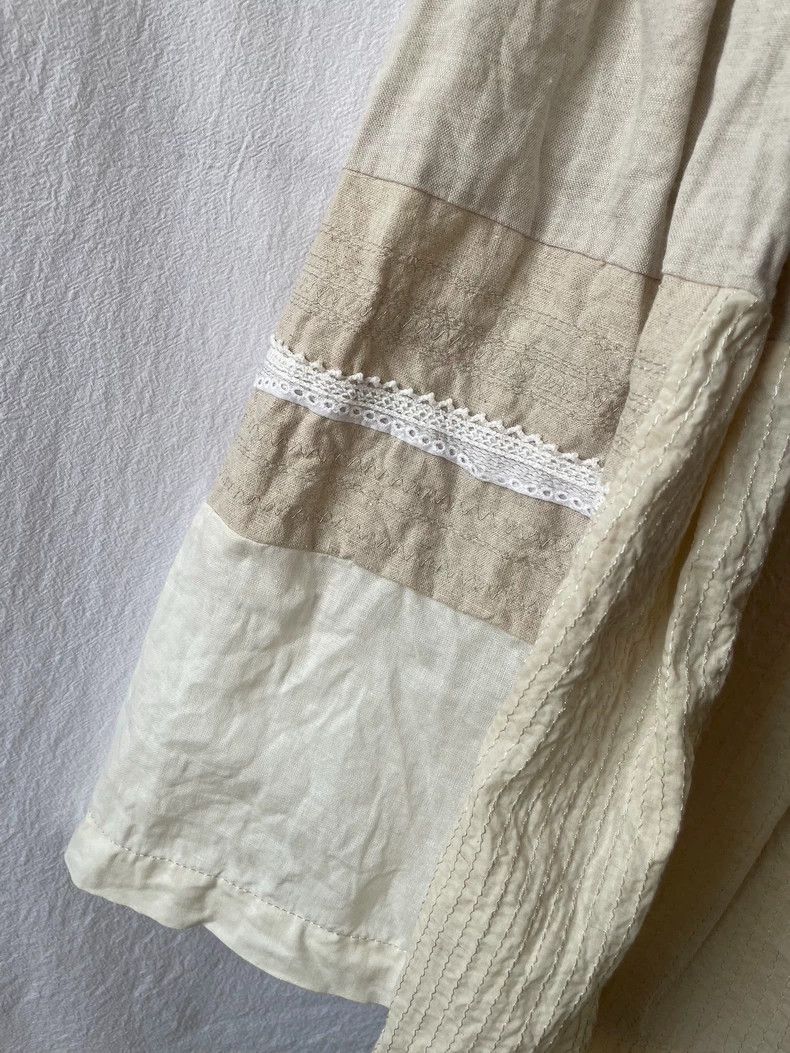 Comme des Garcons Comme des Garcons size M Coarse linen skirt Size 23" - 7 Thumbnail