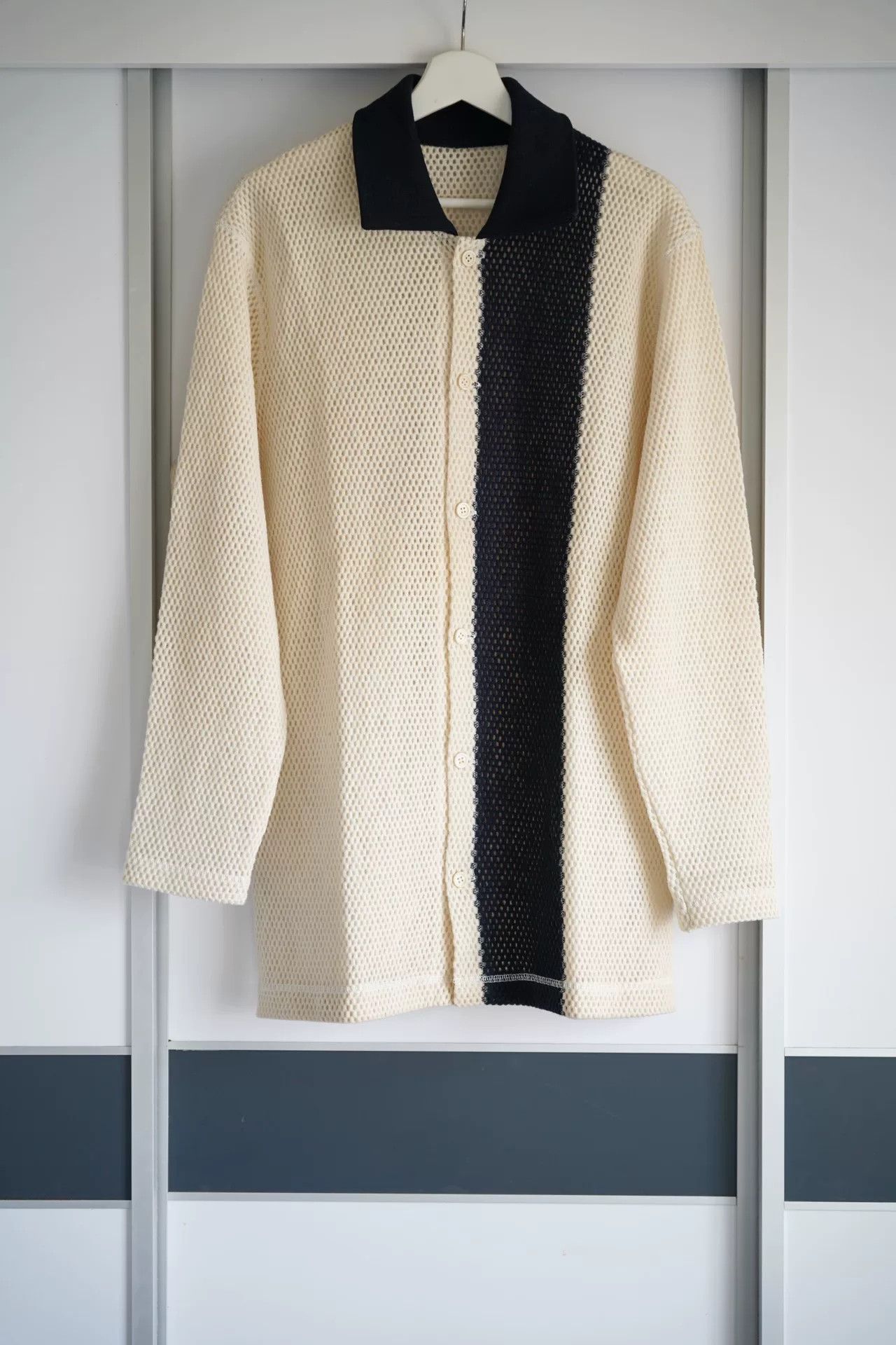 Yohji Yamamoto handcrafted crocheted shirt by yohji yamamoto Size US M / EU 48-50 / 2 - 1 Thumbnail