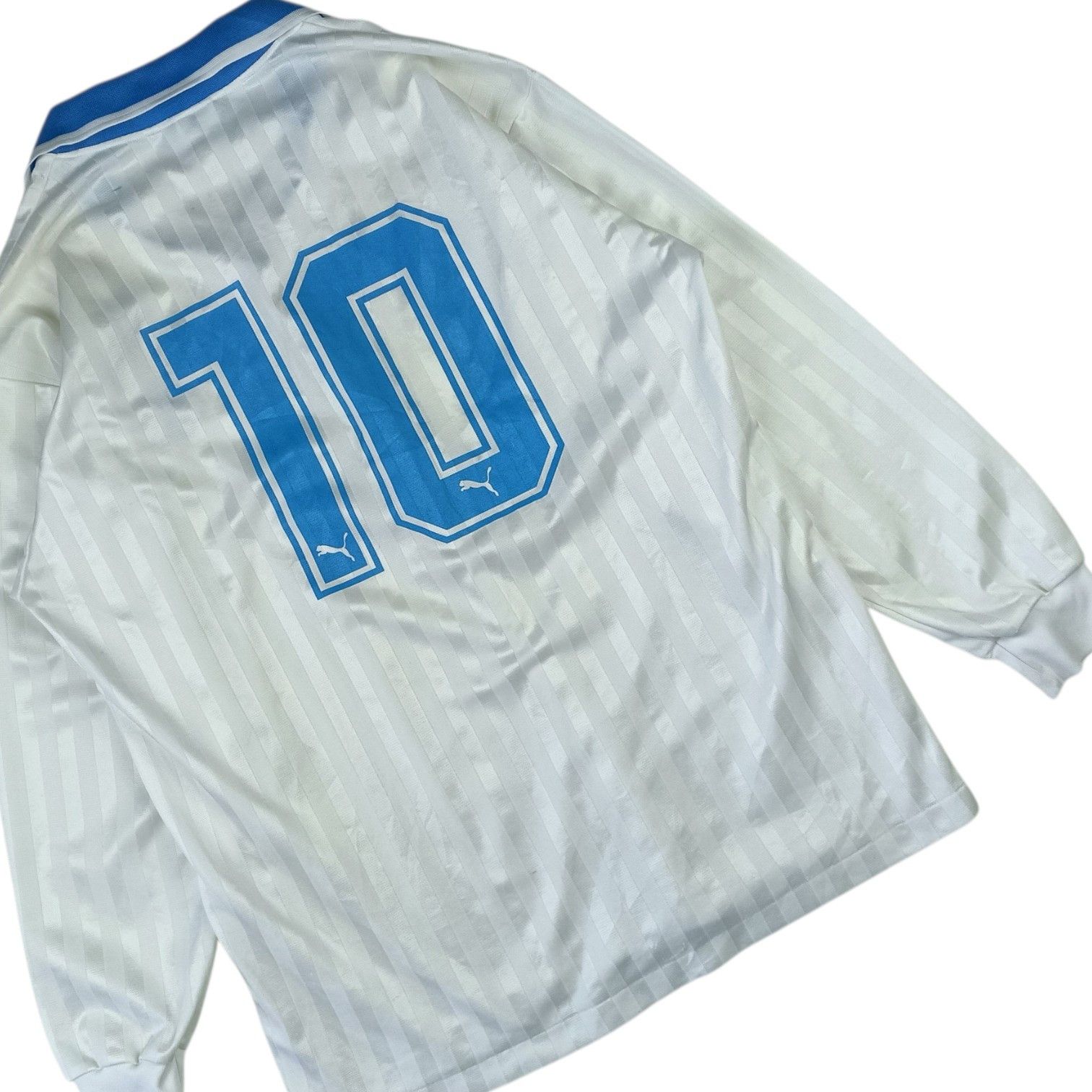Puma Vintage PUMA No 10 Maradona Japan Soccer Football Jersey Size US XL / EU 56 / 4 - 7 Thumbnail
