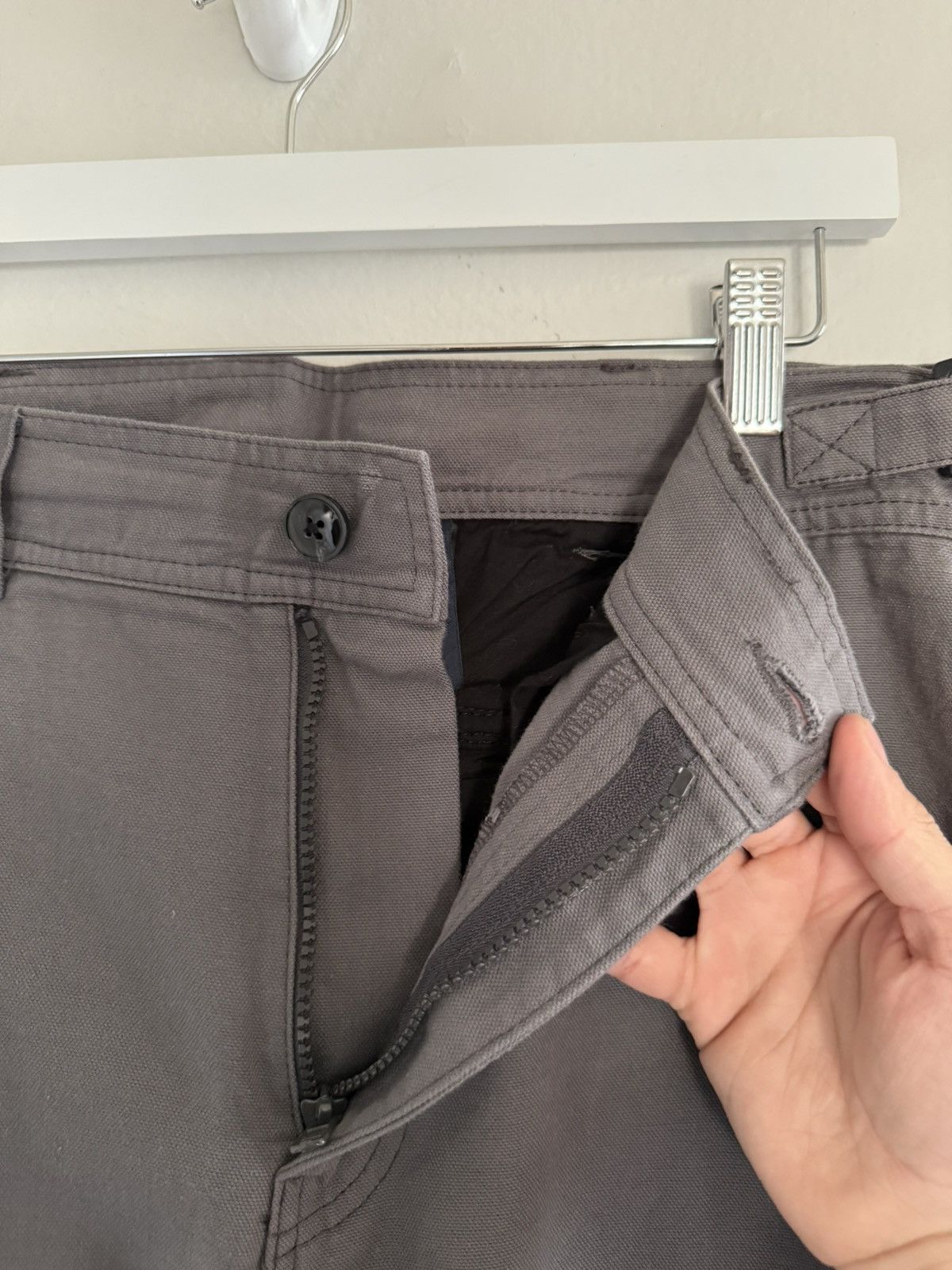 Martine Rose Martine Rose 11 Pocket Twist Seam Work Cargo Pants Gray Size US 30 / EU 46 - 15 Thumbnail