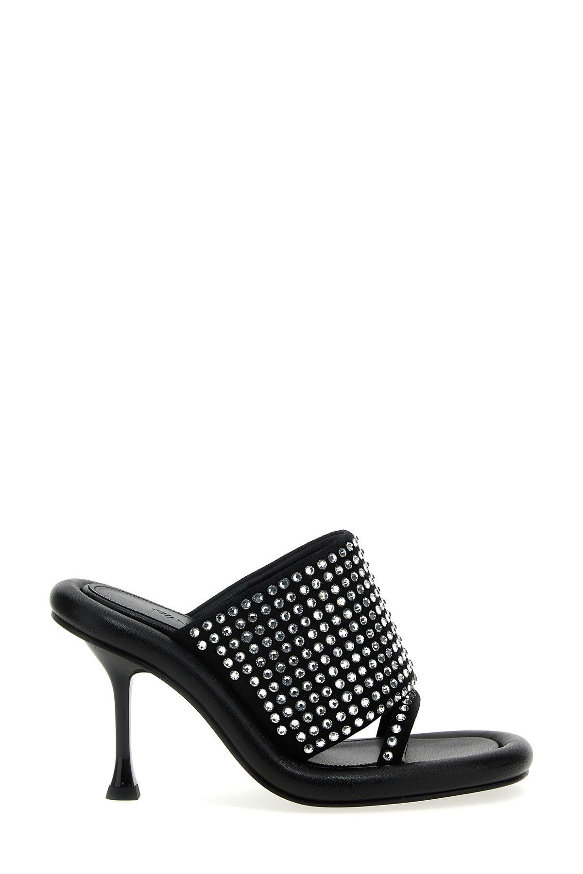 image of J W Anderson 'bumber Crystal' Mule Shoess Shoes in Black, Women's (Size 9)