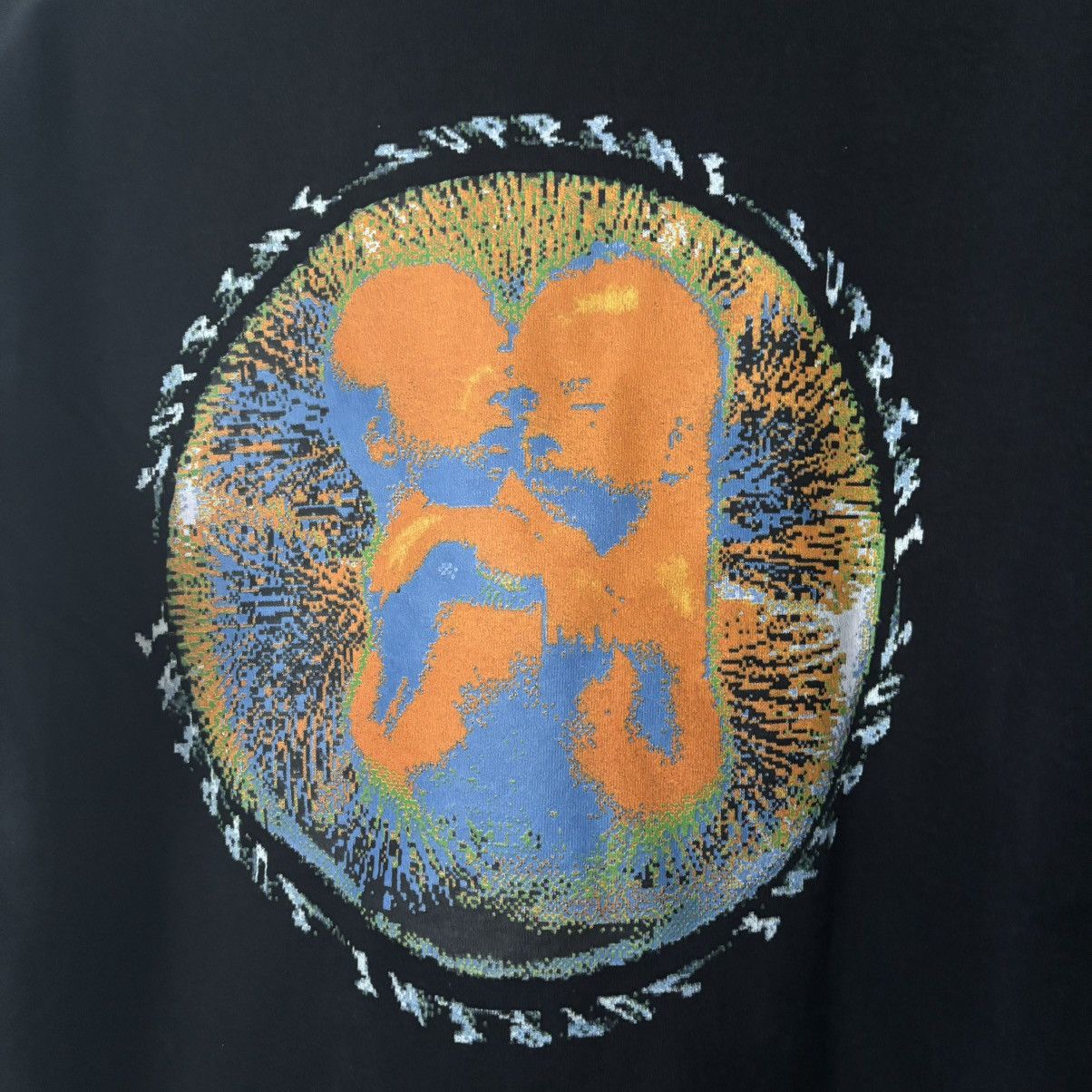 Supreme Size XL-Supreme Embryo Hooded Sweatshirt Black Gently Worn Size US L / EU 52-54 / 3 - 12 Thumbnail
